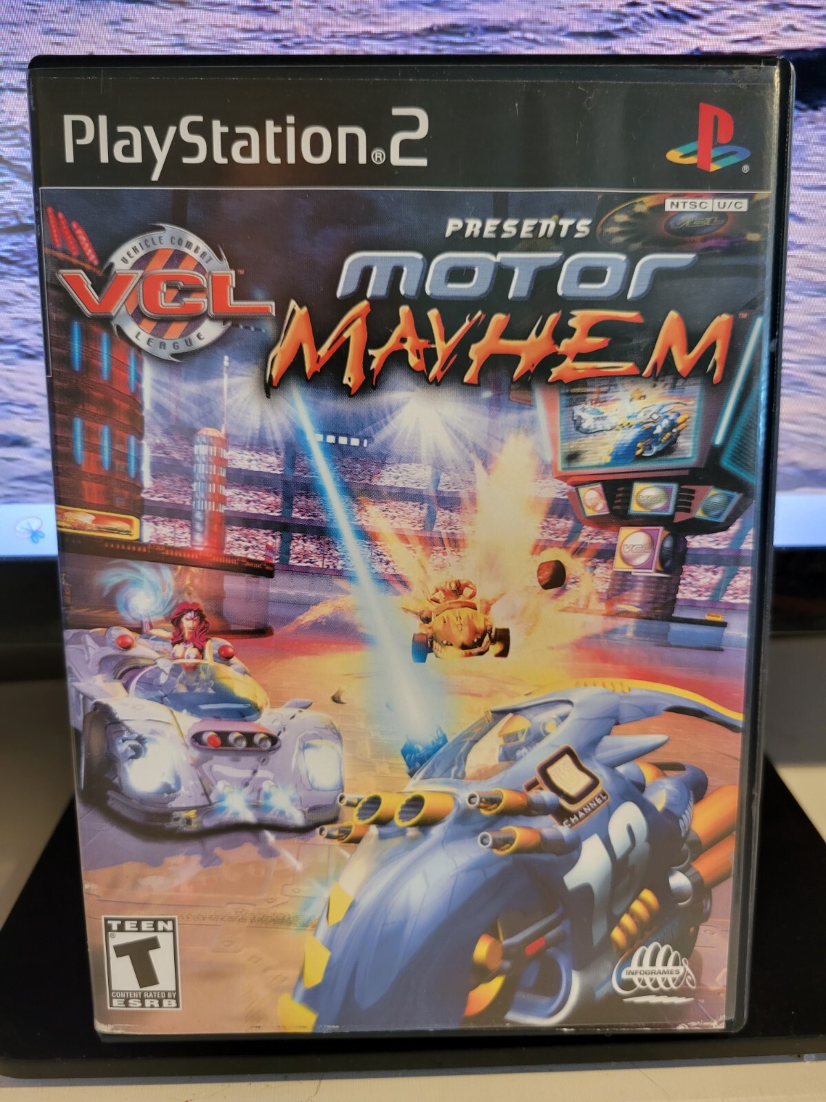 Motor Mayhem: Vehicular Combat League PS2 (PlayStation 2, 2001)