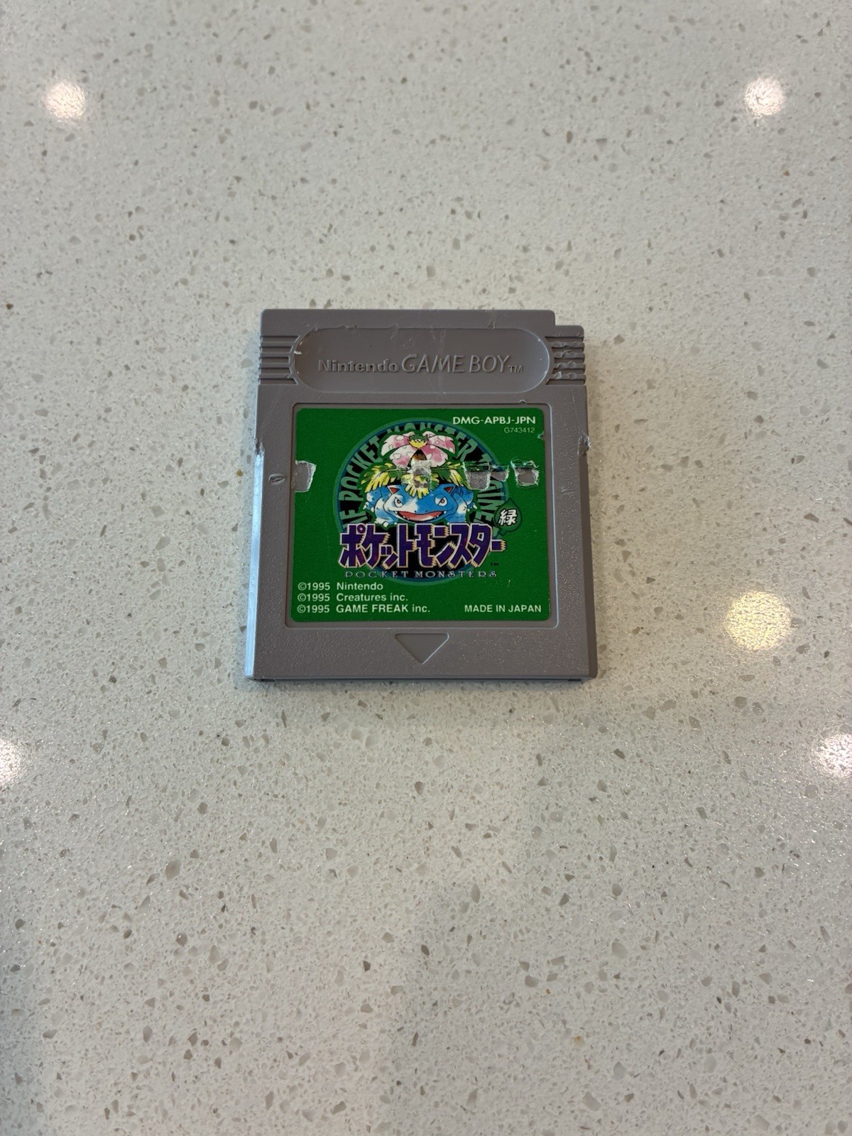 Pokemon: Green Version Game Boy Nintendo GB Authentic Japan Import US Seller