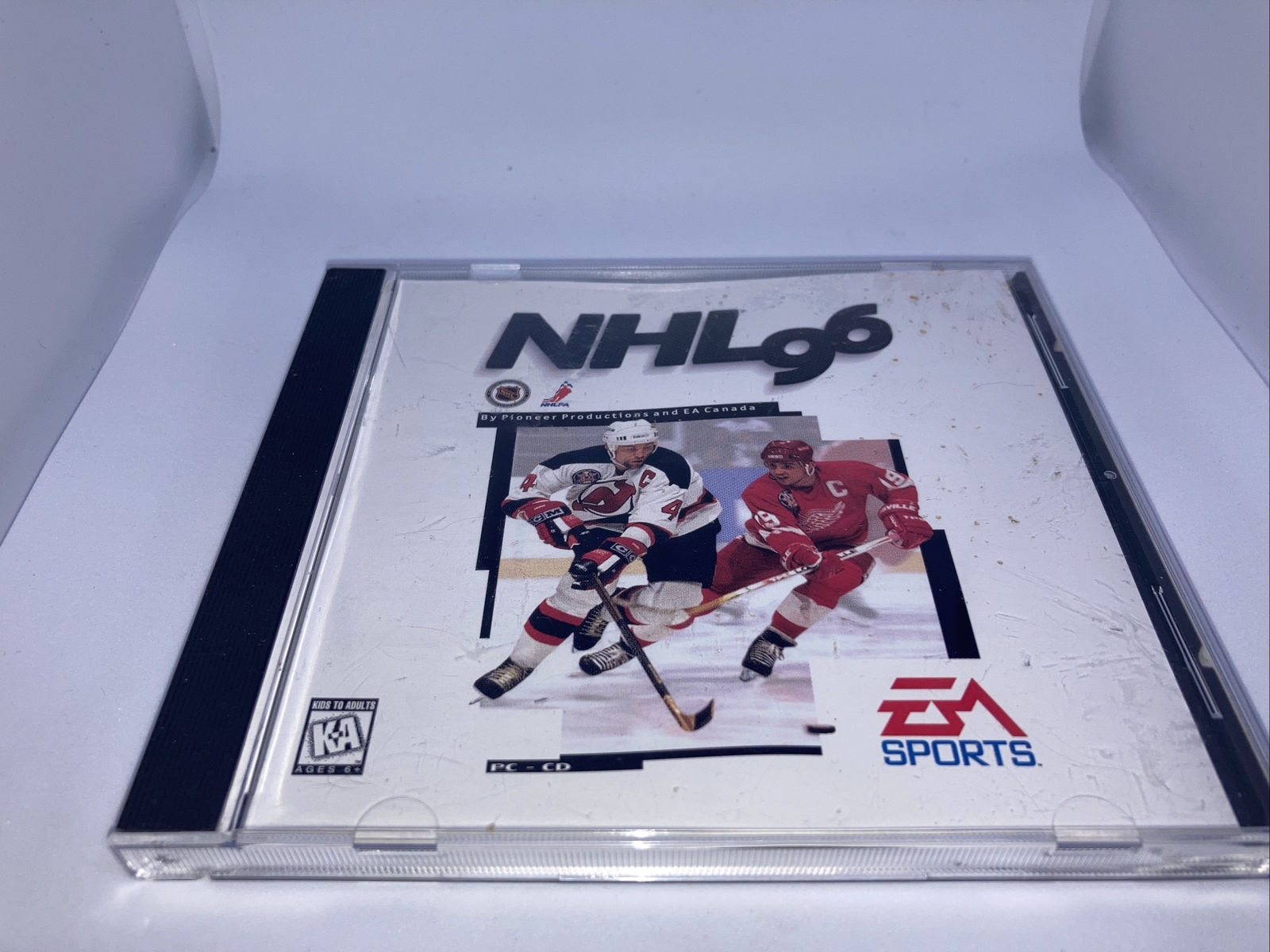 NHL 96 PC EA Sports Rated KA Kids To Adults CD16