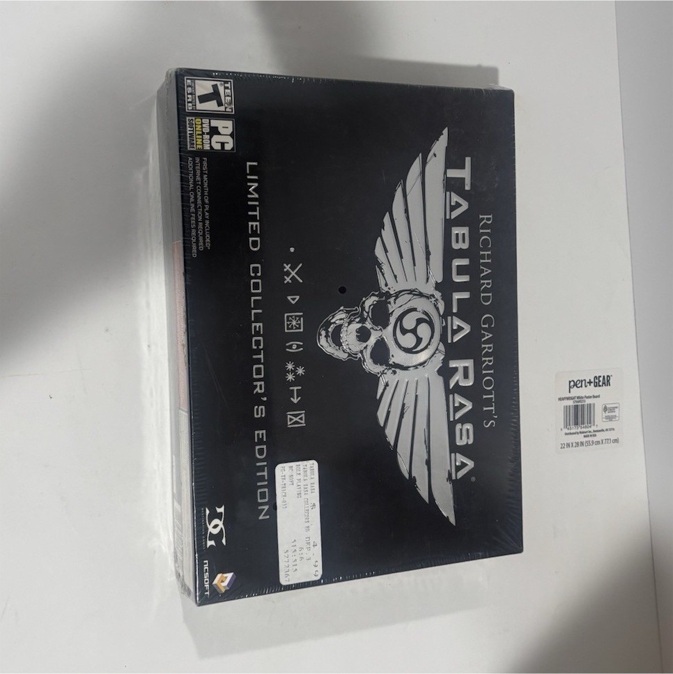Richard Garriott’s Tabula Rasa Limited Collector’s Edition PC Role Playing NCso…
