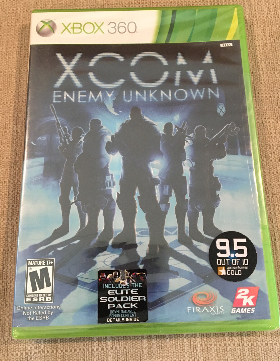 NEW XCOM Enemy Unknown game Microsoft Xbox 360 Factory Sealed