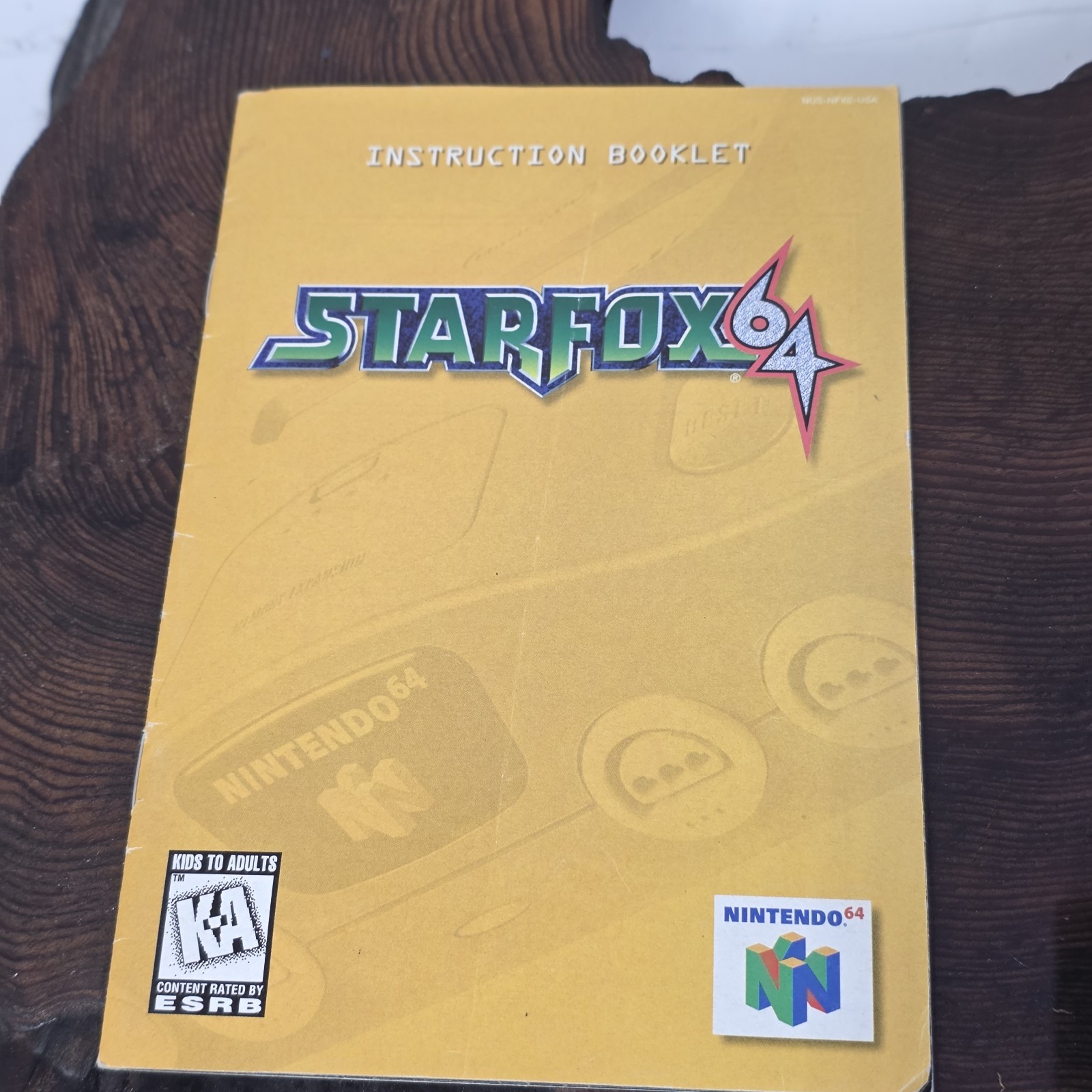 Nintendo 64 N64 Starfox 64 Cartridge Only 1997 Original Authentic With Manual
