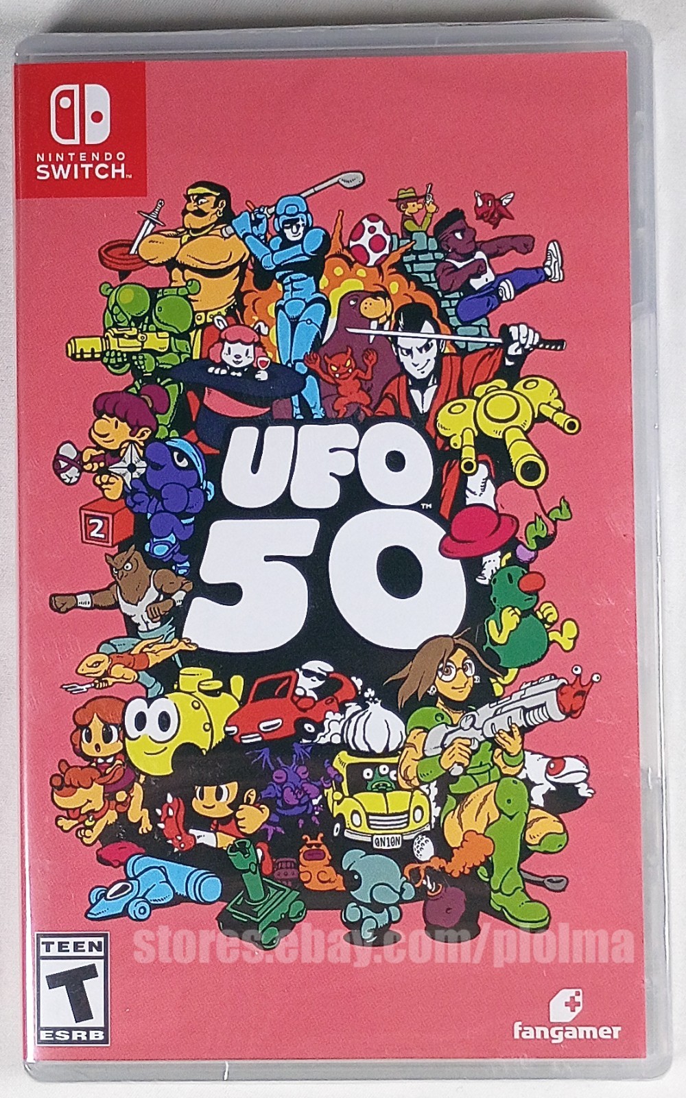 UFO 50 Brand New NINTENDO SWITCH Game ESRB Release