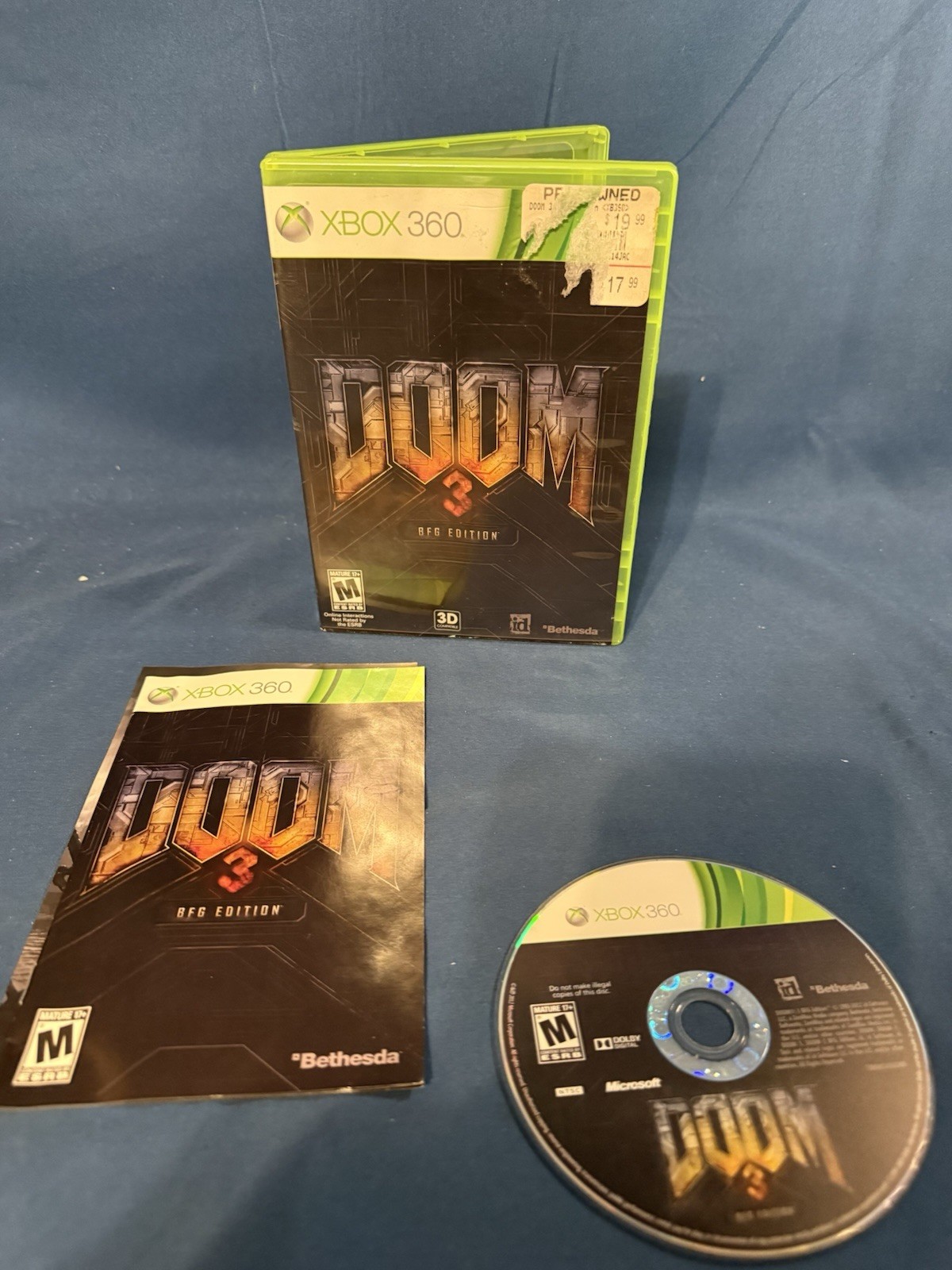 Doom 3 BFG Edition Xbox 360 – Complete CIB