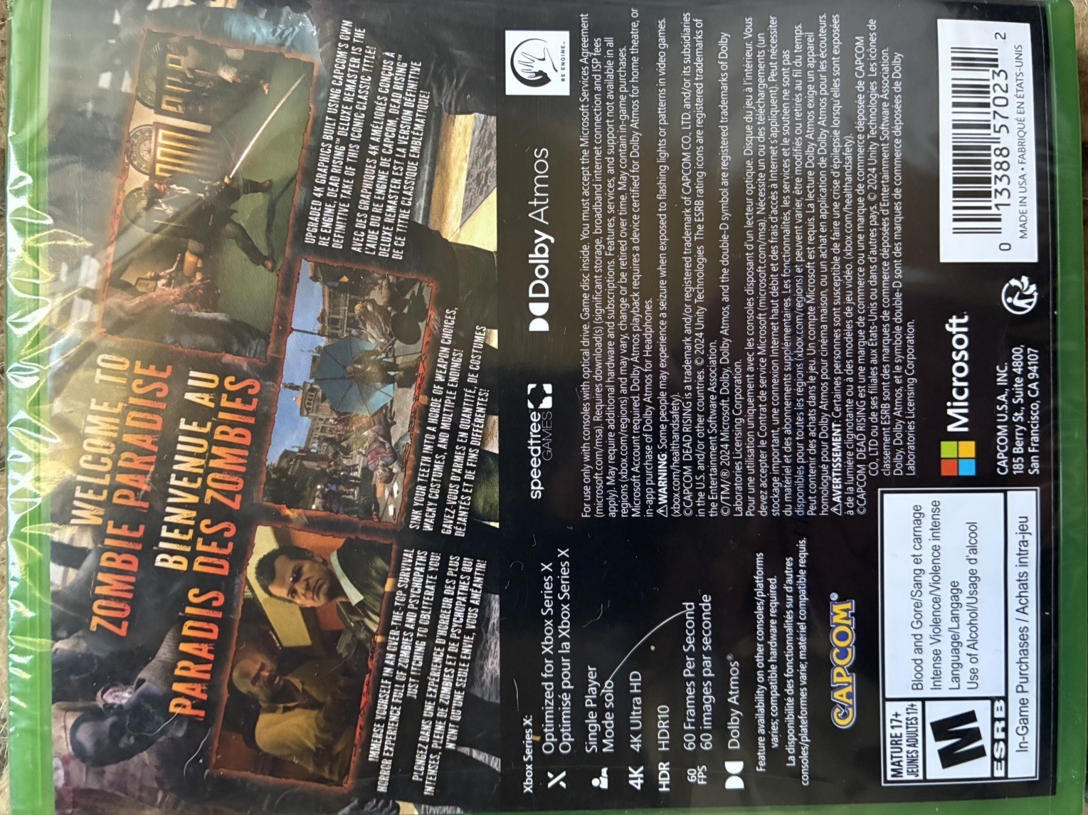 Dead Rising Deluxe Remaster – Microsoft Xbox Series X|S