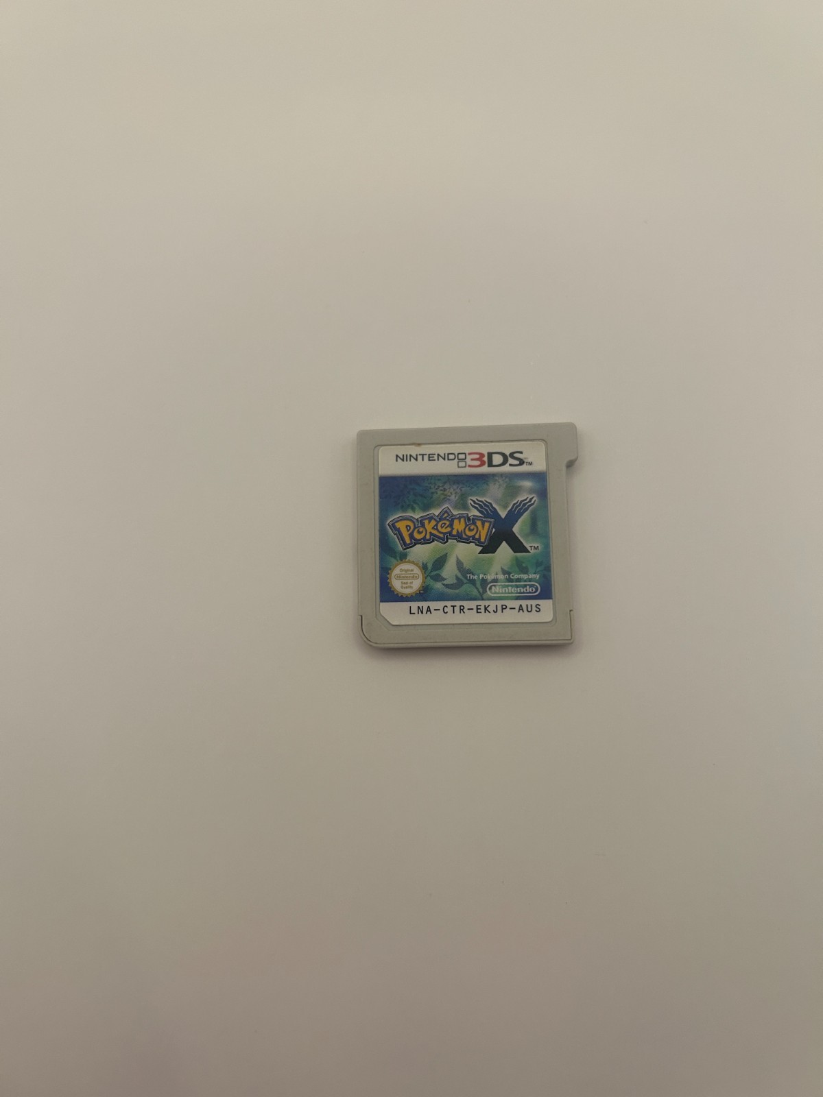 Pokemon X 3DS AUS PAL Cartridge Cart