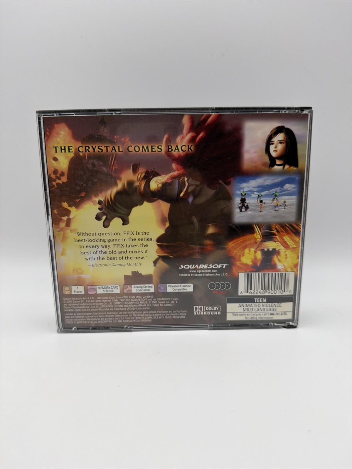 Final Fantasy IX (Sony PlayStation 1, 2000) CIB W/ Reg. Card (Tested/Working)