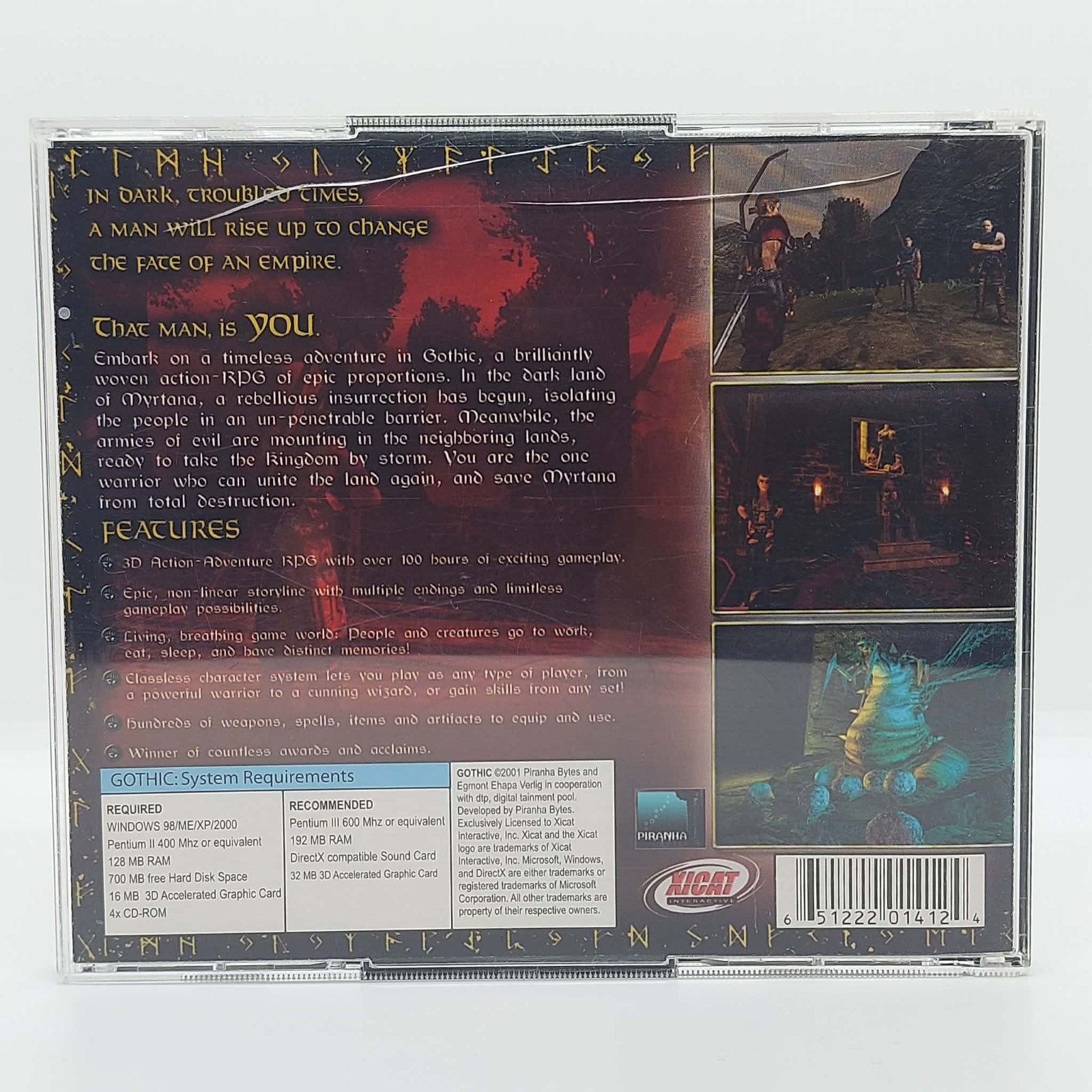 Gothic PC game (2001)