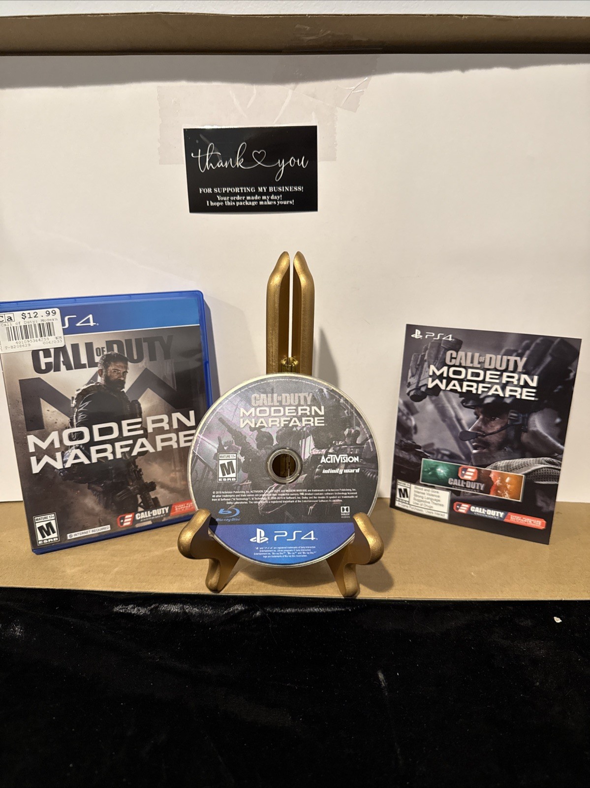 Call Of Duty: Modern Warfare (PlayStation 4, 2019) PS4