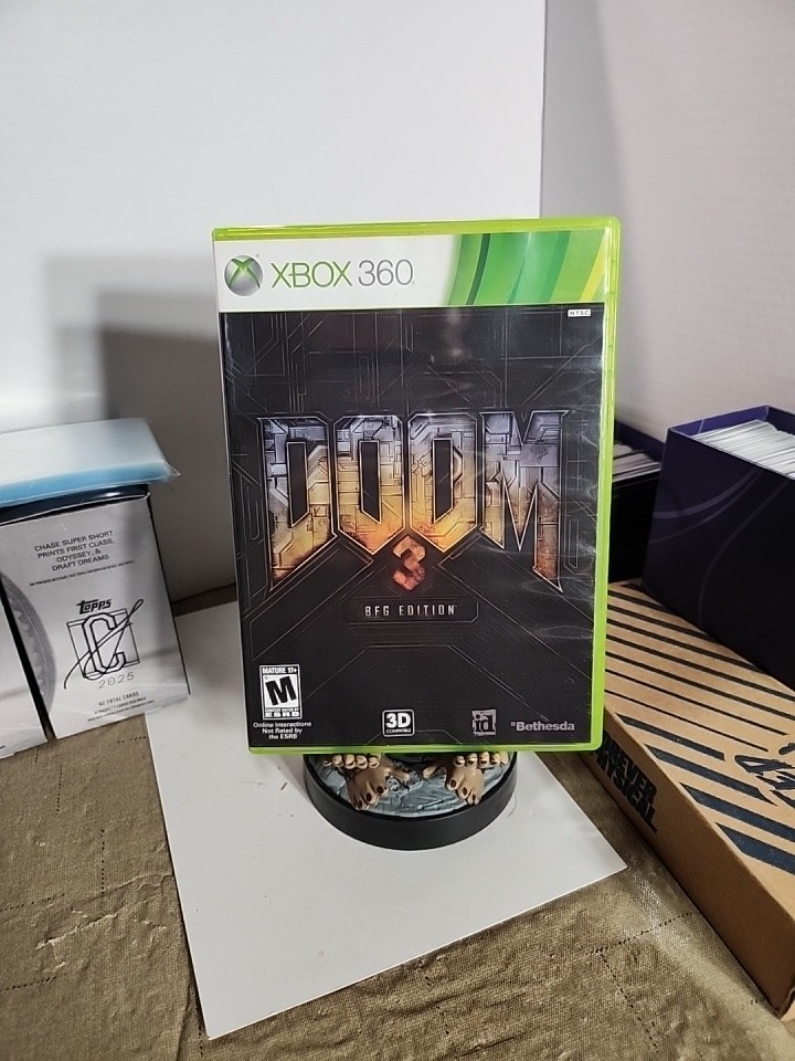 Doom 3 — BFG Edition (Microsoft Xbox 360, 2012) Complete Tested CIB