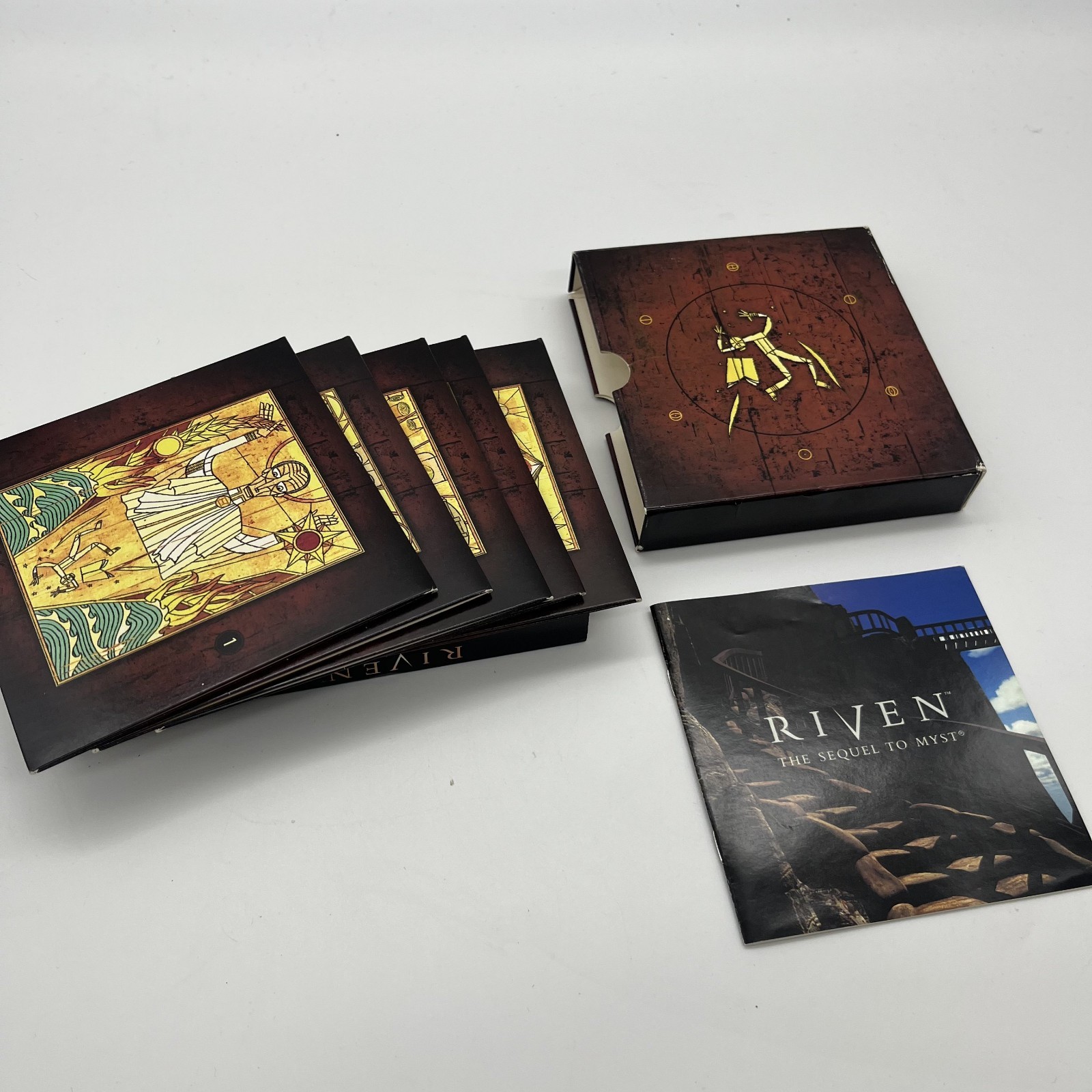 Riven: The Sequel to Myst (Windows/Mac, 1997) CD Rom – Complete