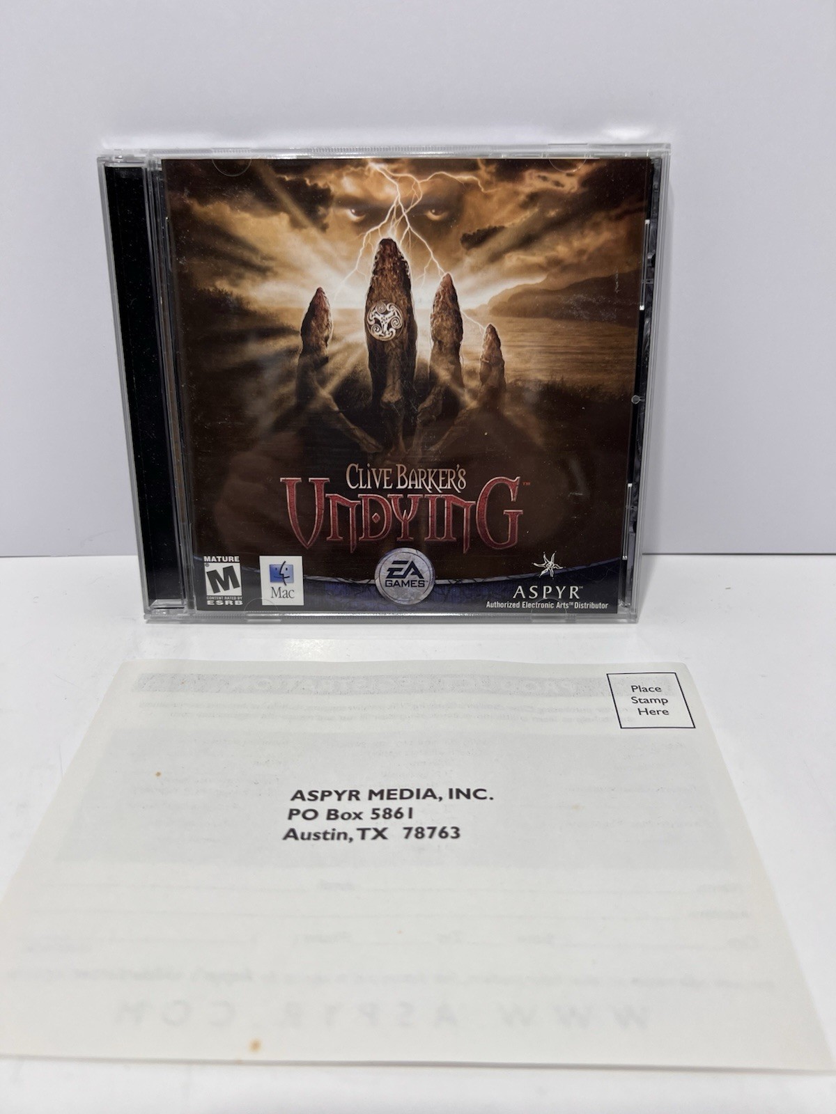 Clive Barker’s Undying EA Games / Aspyr For MAC