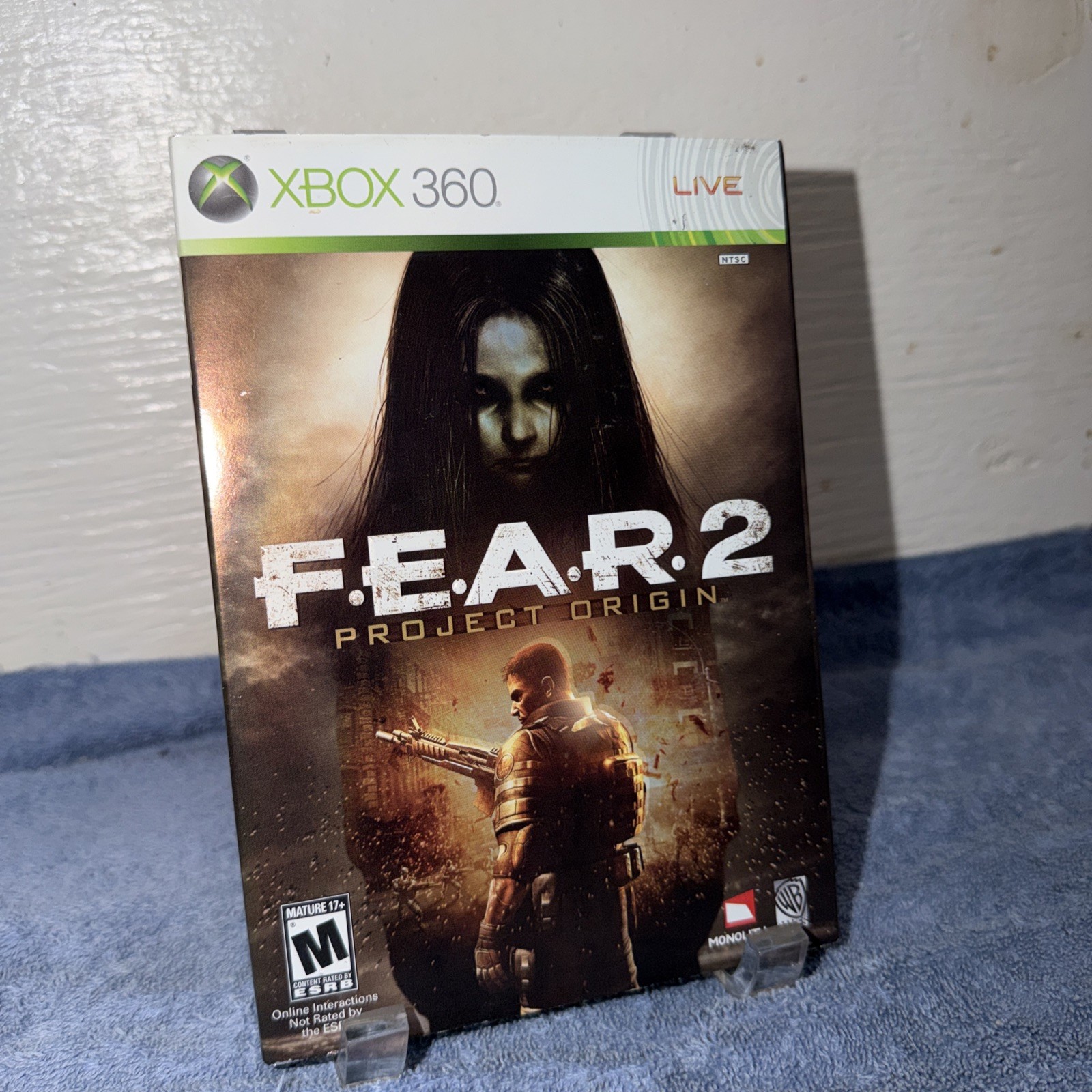 F.E.A.R. 2: Project Origin Xbox 360 (NTSC) Version CIB US Seller Nice!!