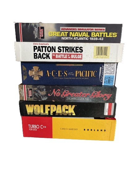 Patton Strikes Back: The Battle of the Bulge (3.5” & 5.25 Disc) Rare Big Box CIB
