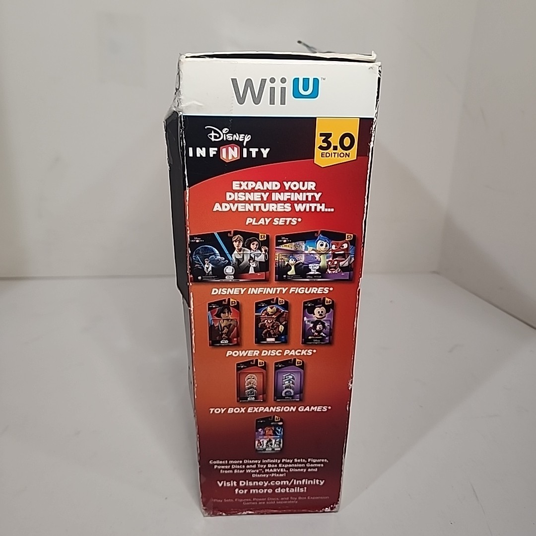 Nintendo WII U Disney Infinity STAR WARS 3.0 Starter Pack Game