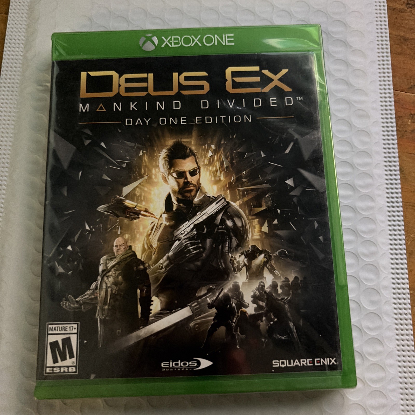 Deus Ex: Mankind Divided Day One Edition (Xbox One) BRAND NEW Factory Sealed