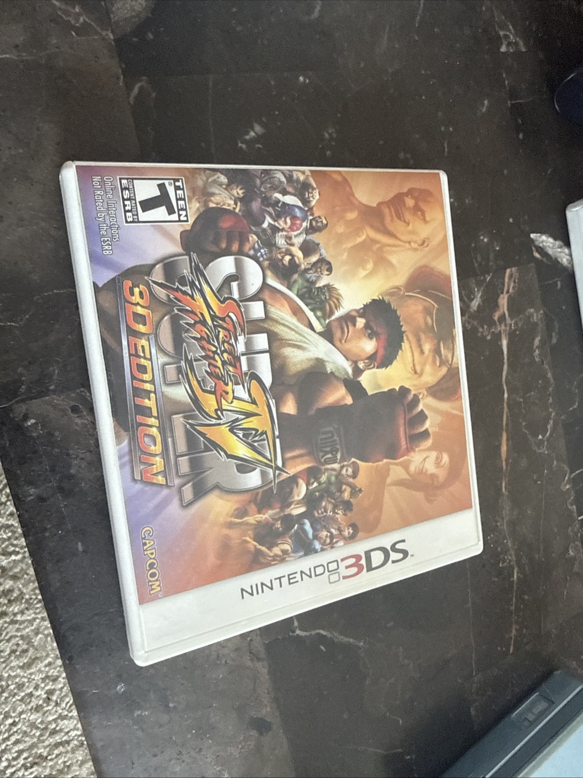Super Street Fighter IV –3D Edition (Nintendo 3DS, 2011) Factory Nice Condition