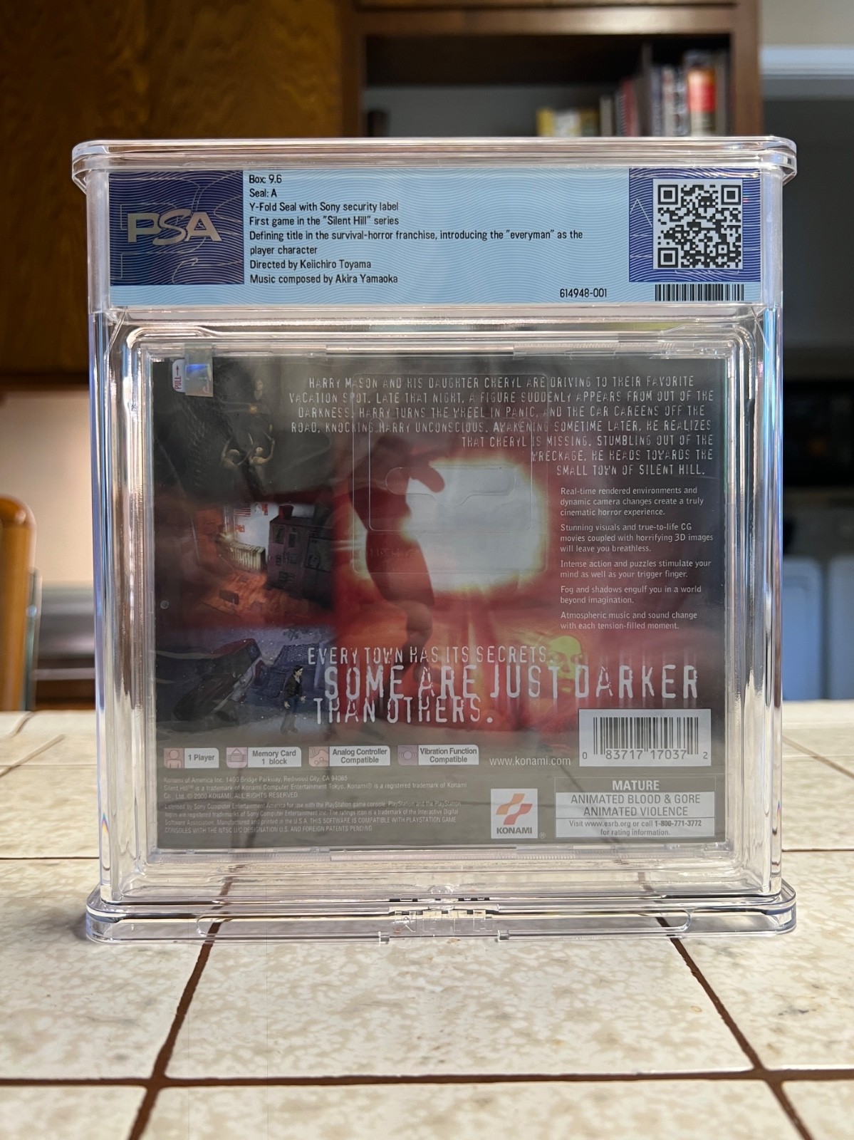 PSA 9.6 A – Silent Hill 1 [Greatest Hits] PlayStation, PS1 1999 SEALED! – RARE!