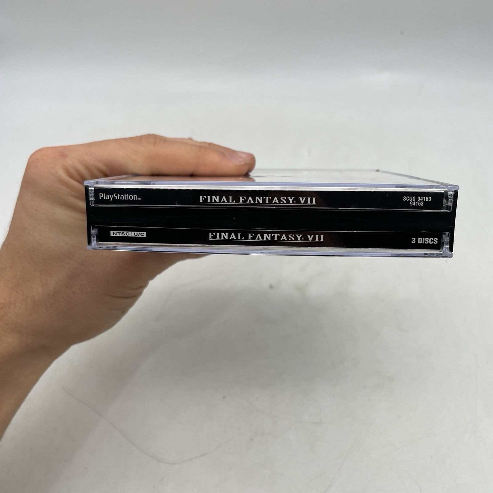 Final Fantasy VII PS1 Complete CIB Misprint – PlayStation 1 Black Label