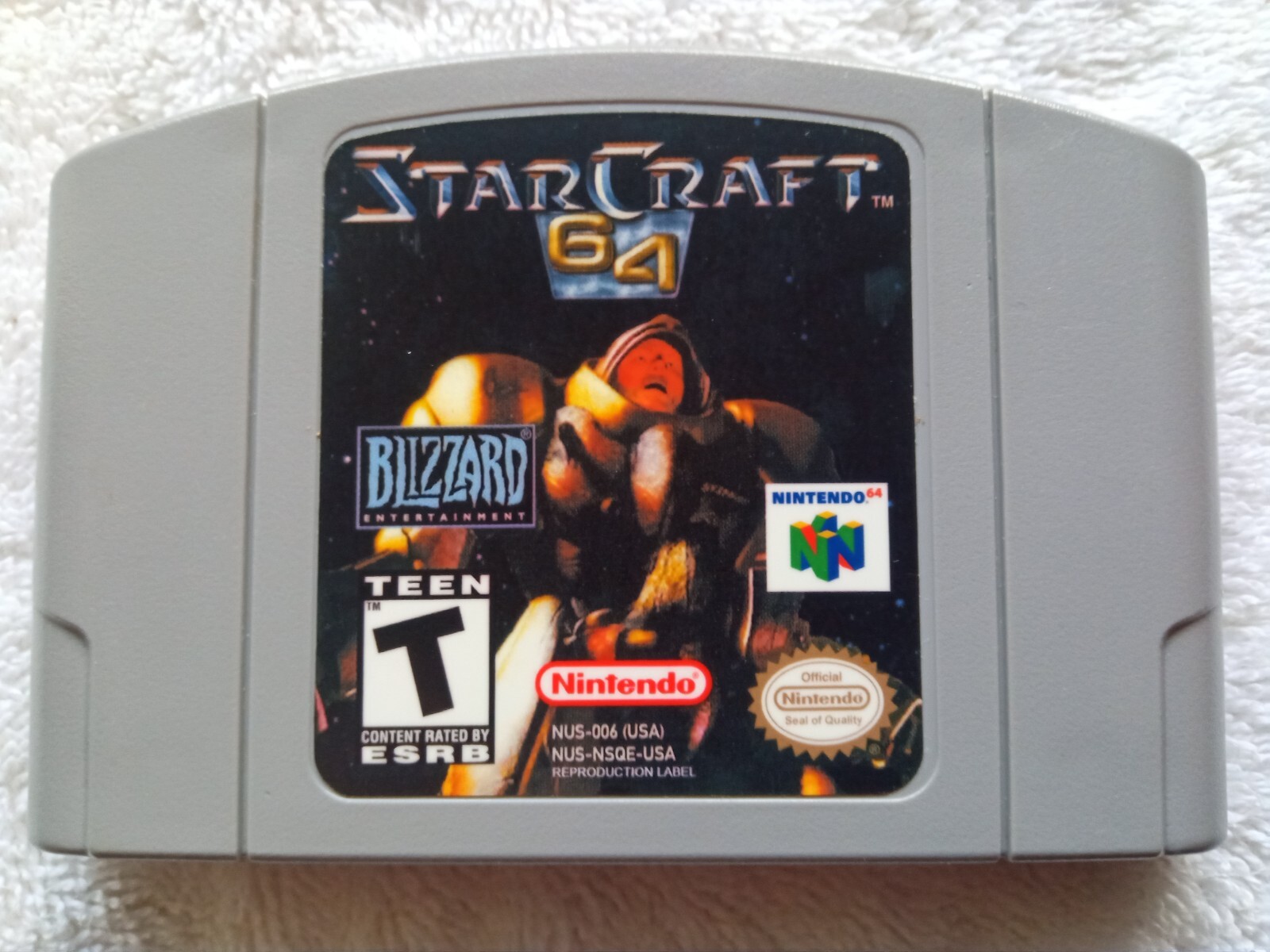 N64 NINTENDO 64 StarCraft 64 Complete Tested and Working