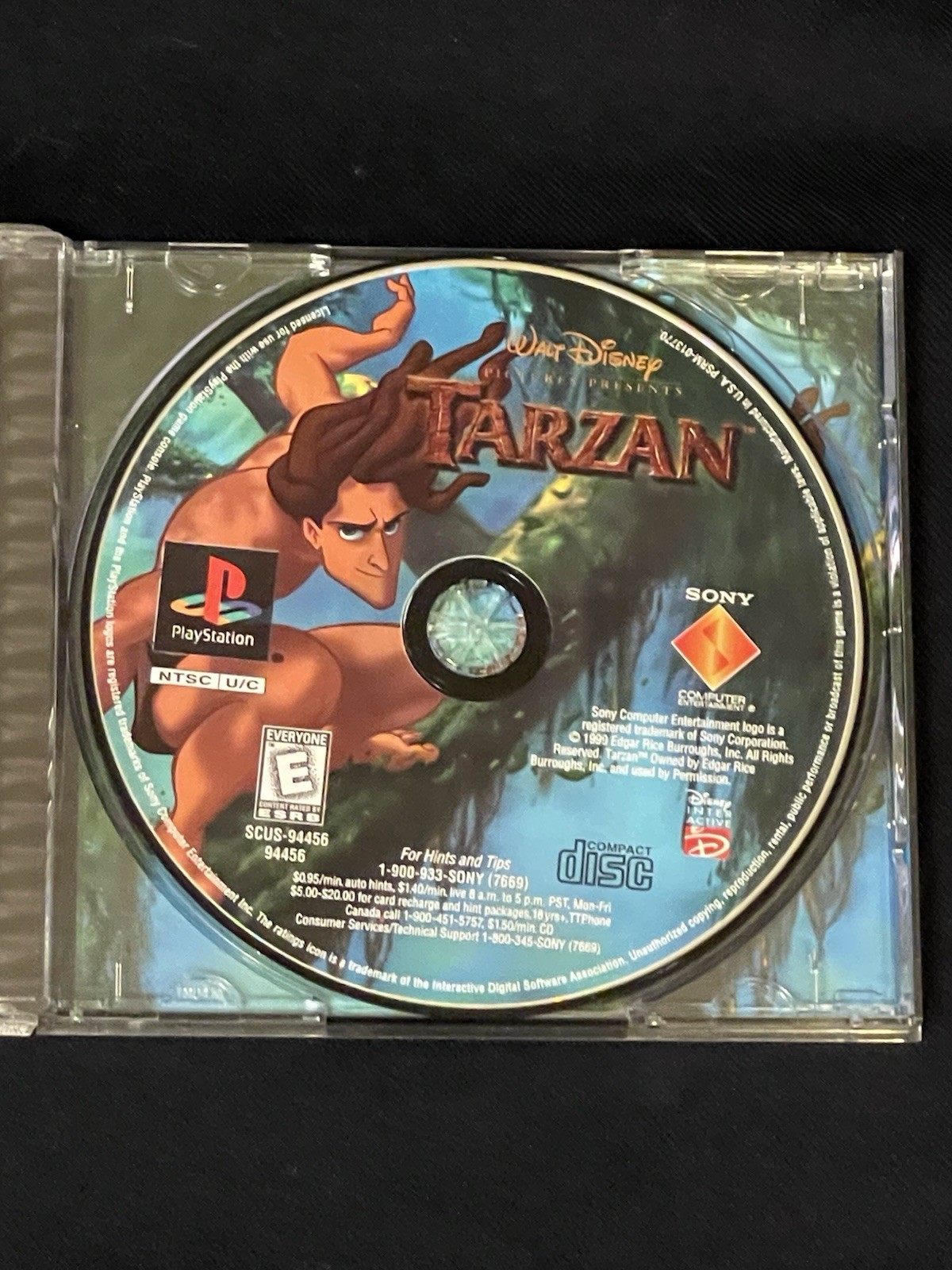 Disney’s Tarzan ps1 game