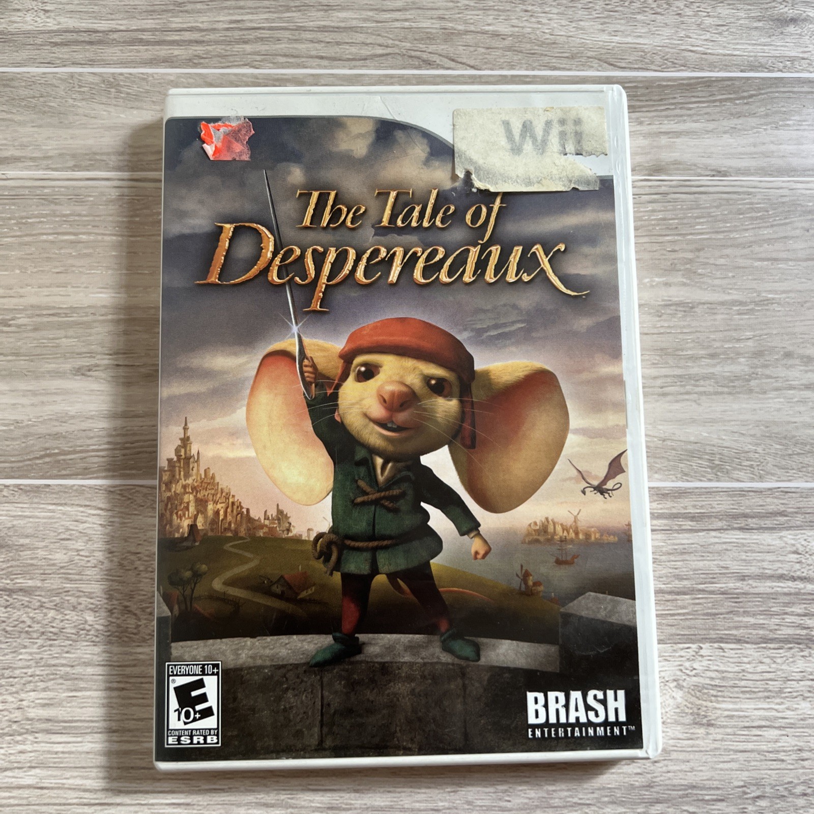 The Tale of Despereaux Nintendo Wii Game Complete Tested Working Family Kids
