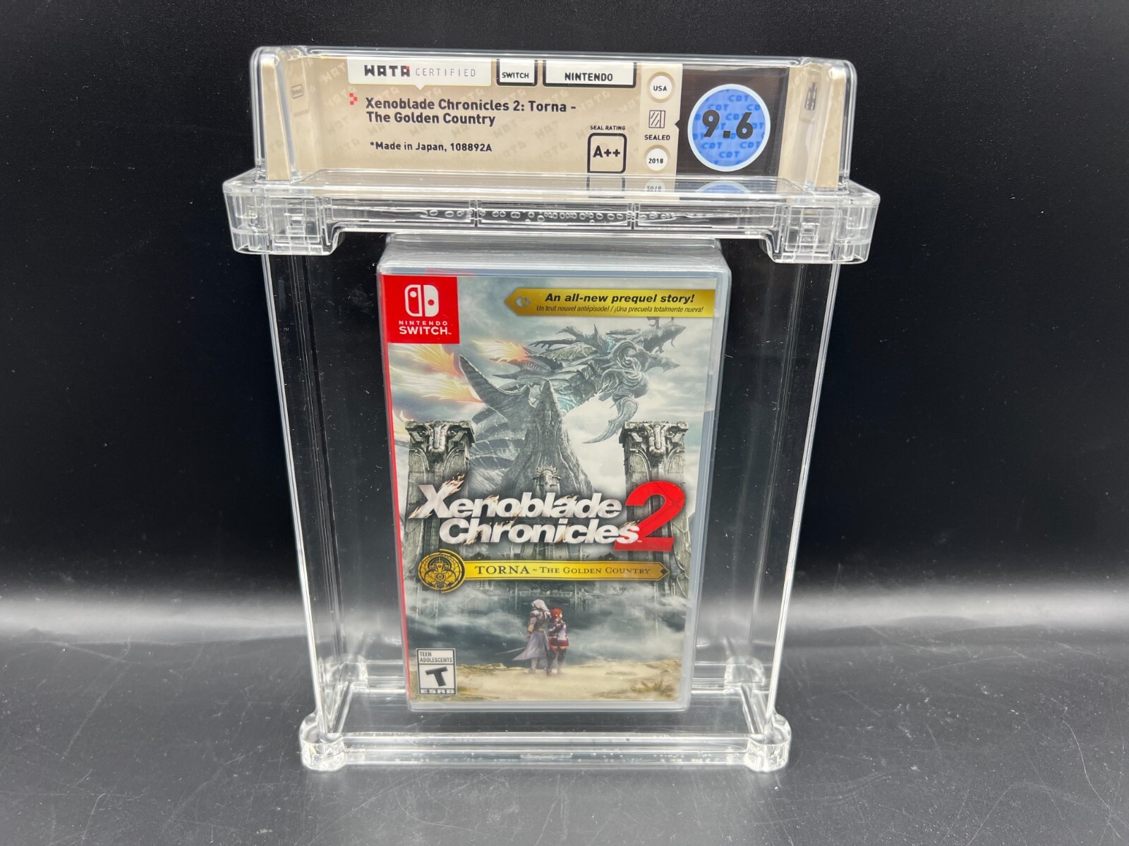 1st Print Xenoblade Chronicles 2: Torna Golden Country WATA 9.6 A++ SEALED VGA