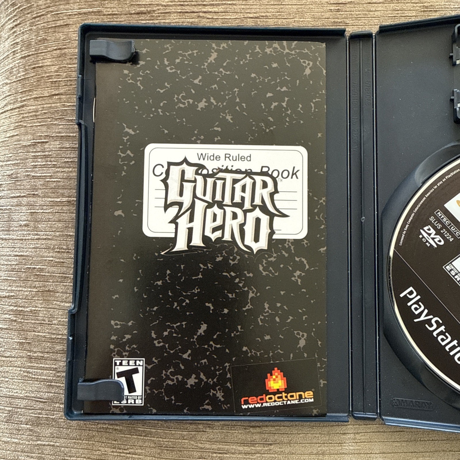 Playstation 2 Guitar Hero 1, PS2