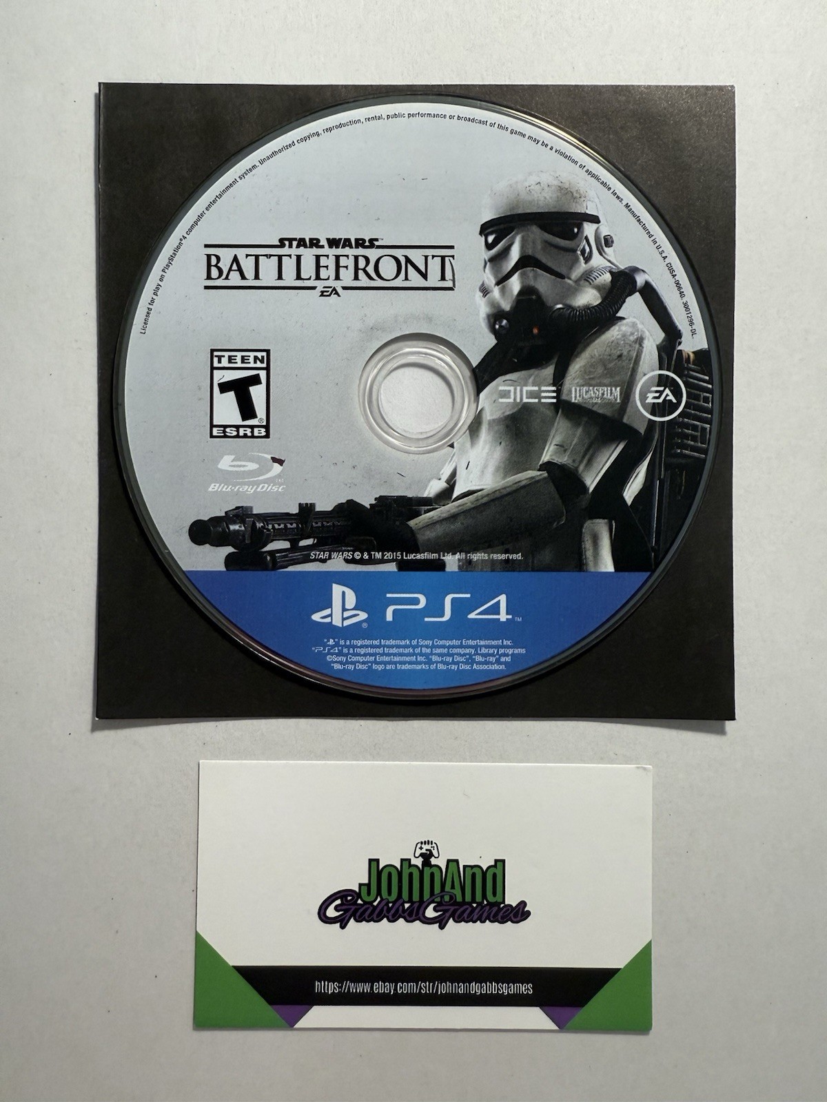 Star Wars: Battlefront (PlayStation 4, 2015)
