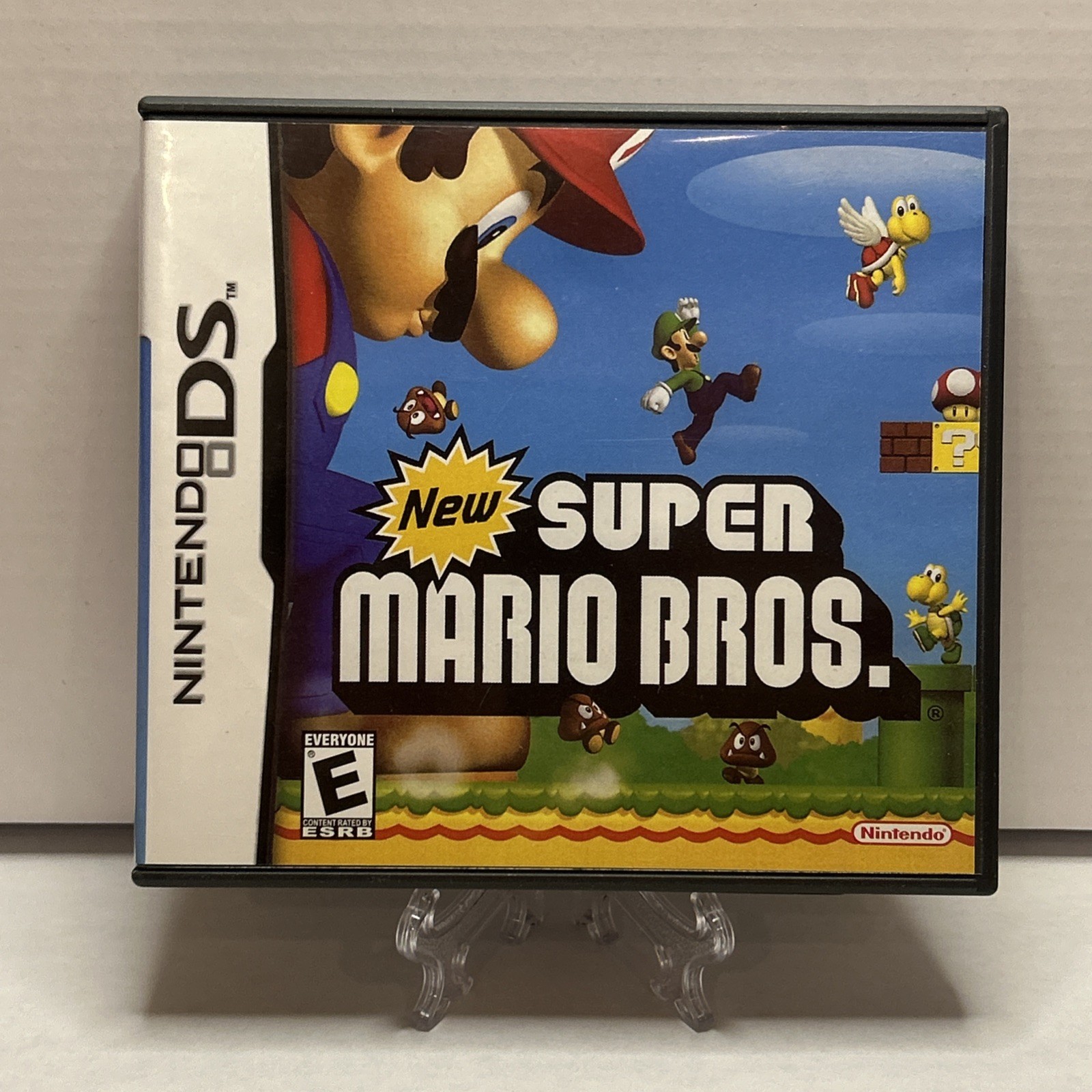 New Super Mario Bros Nintendo DS Game CIB w/ Manual Tested