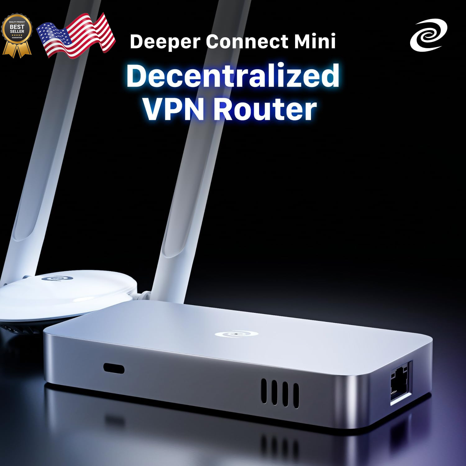 Deeper Connect Mini(2020 Version) Basic VPN Router for Home Use Simple Secure