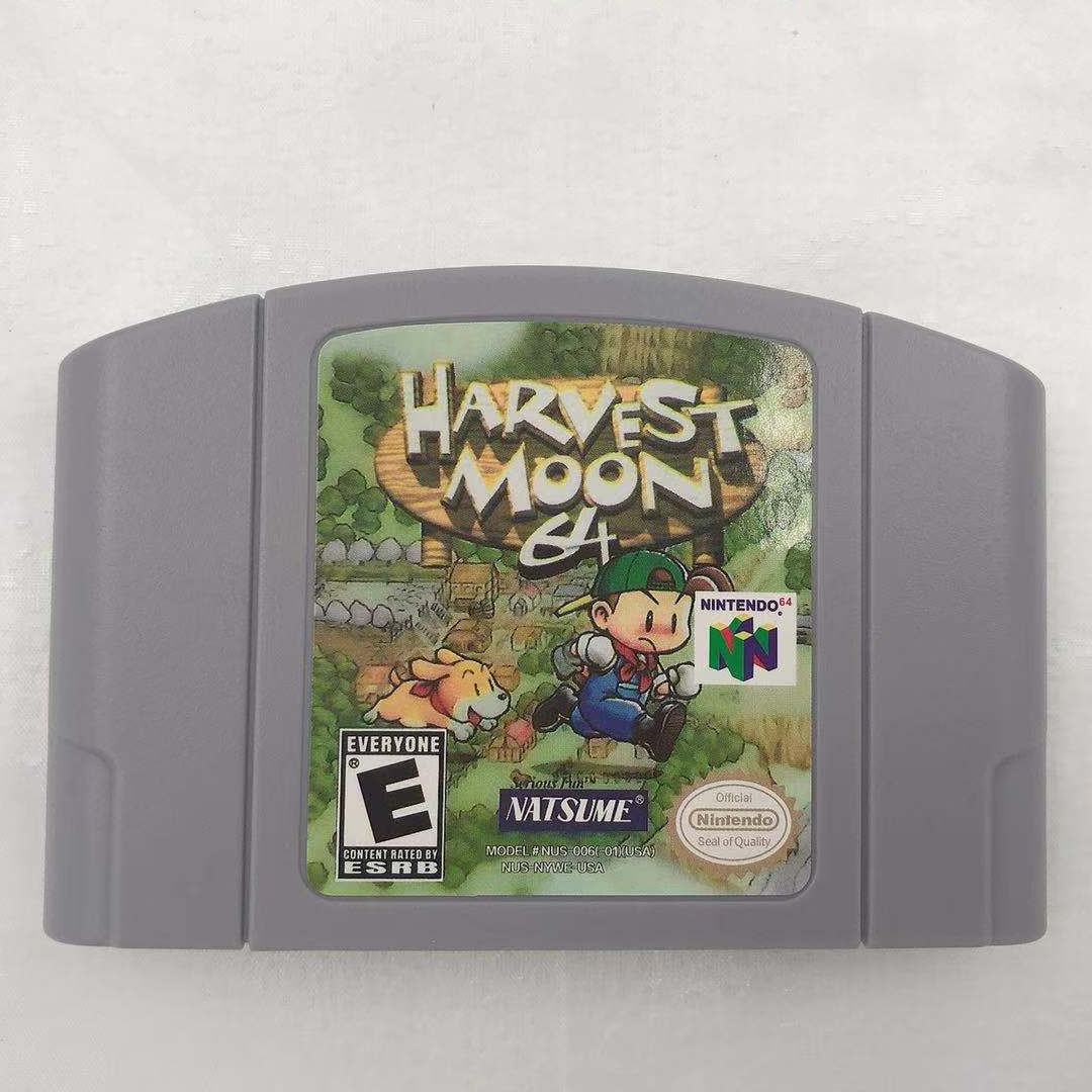 Harvest Moon 64 N64 for Nintendo 64 Classic Farming Simulation Game Cartridge US
