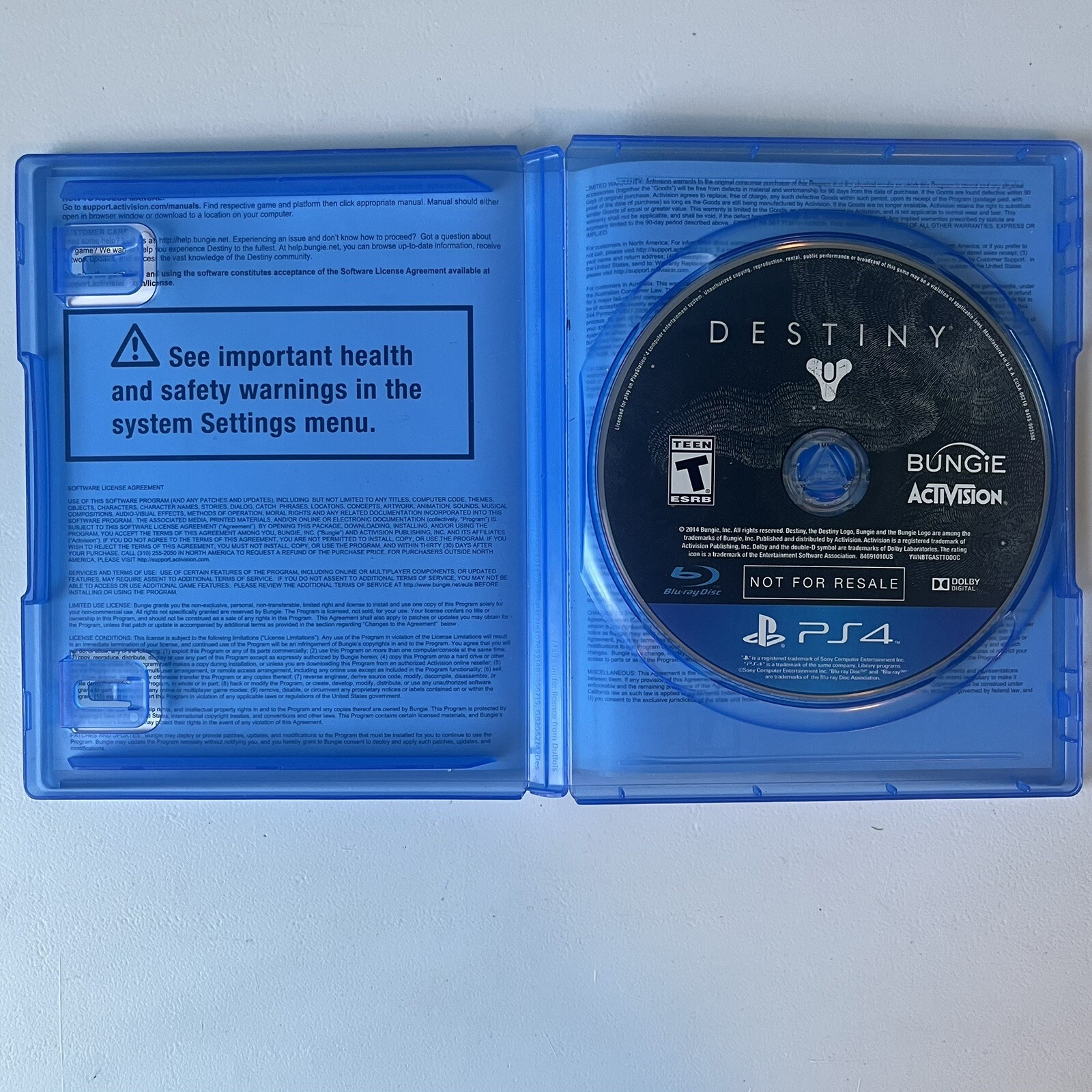 Destiny PS4 2014 Sony PlayStation 4 Bungie Activision