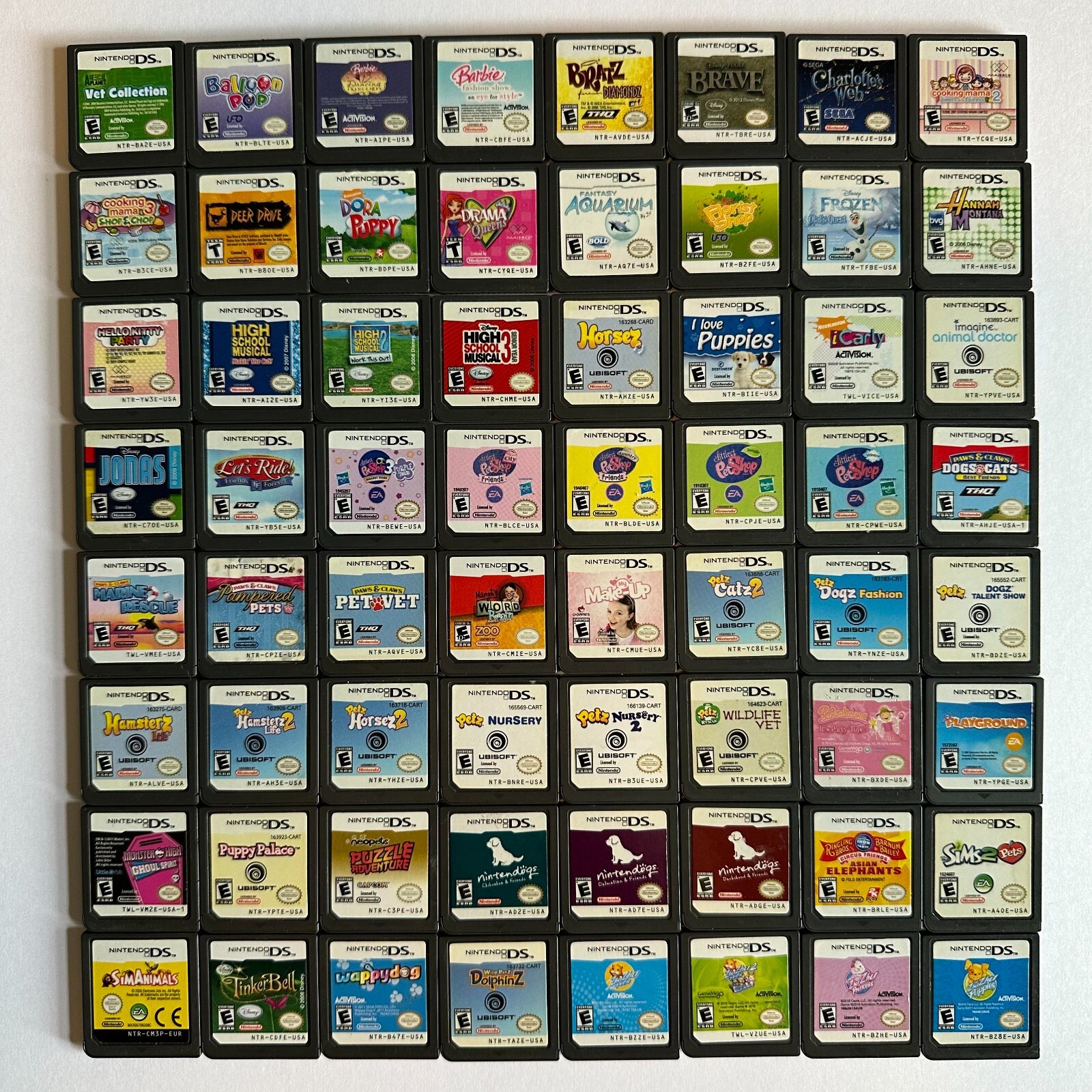 Nintendo DS Girl Games Lot Pick Choose Save Bundle Discounts! Authentic Tested!