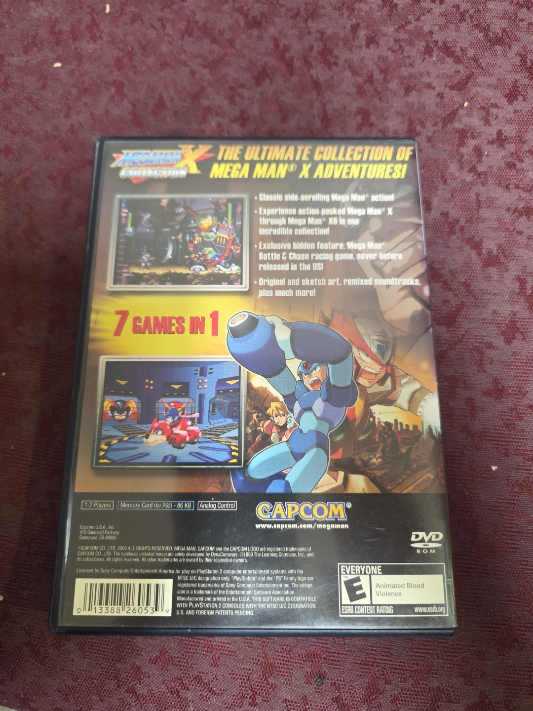 Mega Man X Collection Complete Tested & Plays!
