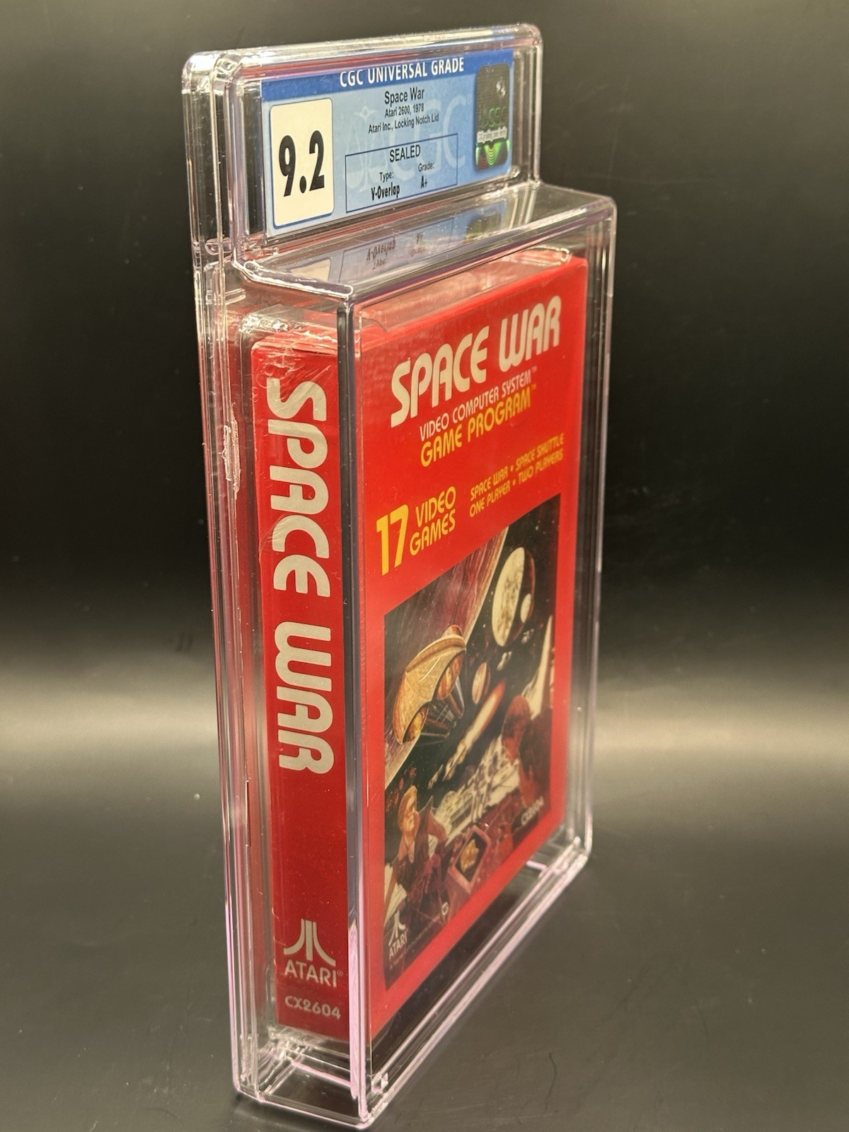 Atari 2600 – Space War 9.2 A+ – Rare High Grade – Sealed – New – CGC