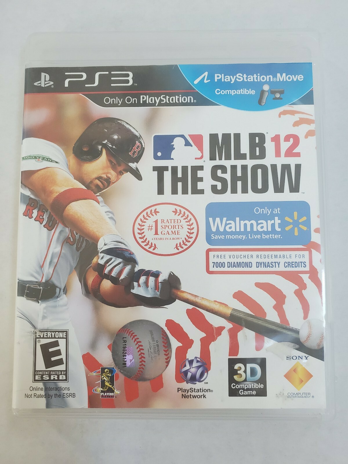 PlayStation 3 MLB 12: The Show For PlayStation 3 PS3 Baseball Very Good 8E