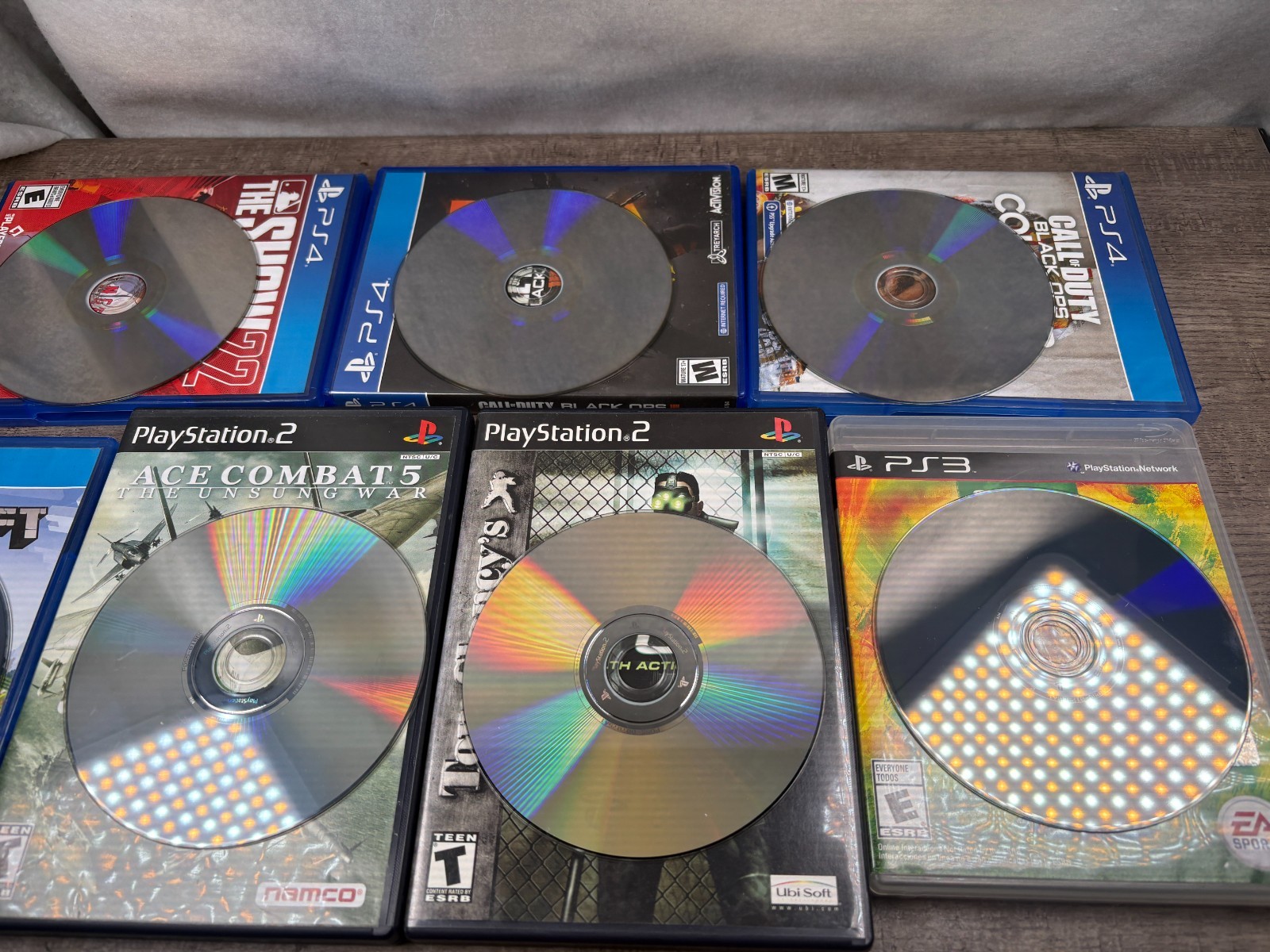 PS2, PS3, PS4 Games Lot – Misc., Untested – Rachet & Clank, Call of Duty, etc.