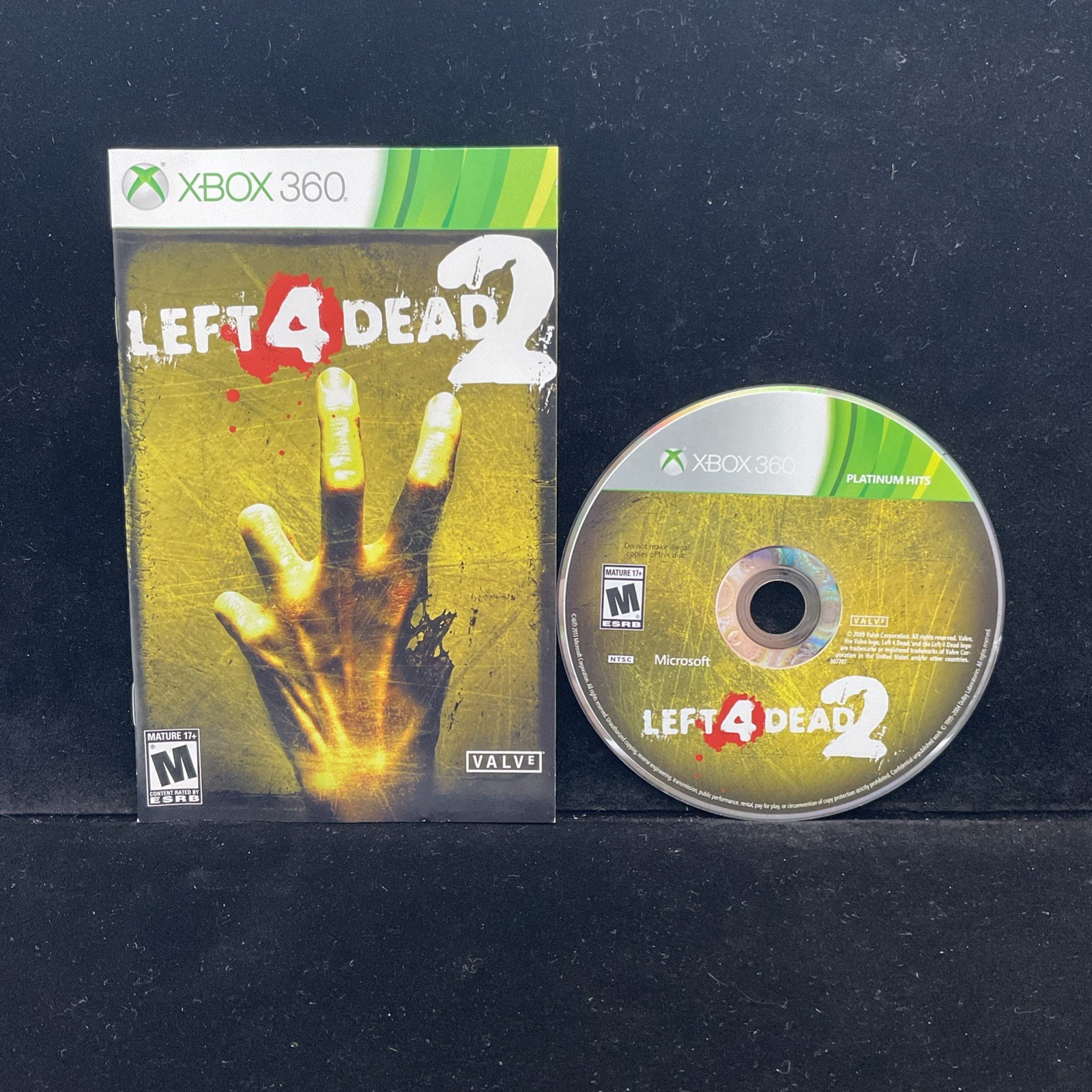 Left 4 Dead 2 (Xbox 360) Tested & CIB Clean 1 YR Warranty Refurbished Mint Disc