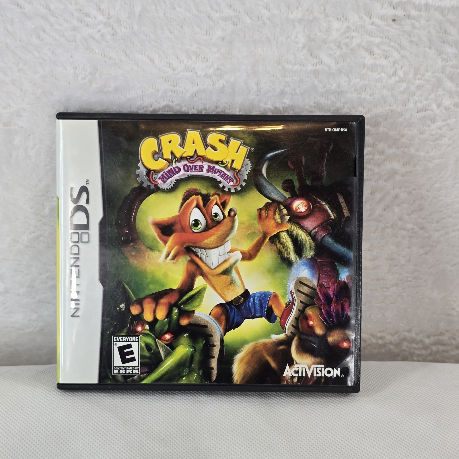 Crash Mind Over Mutant Nintendo DS 2008 BOX ONLY NO GAME