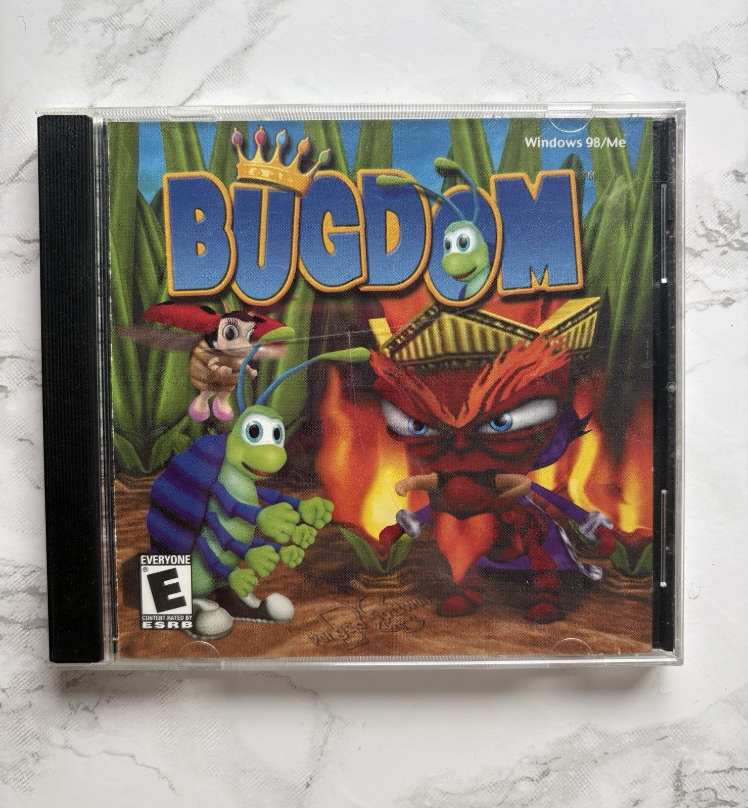 Bugdom 3D PC CD-ROM Game 2002 Computer Game Vintage Y2K Nostalgia Gamer