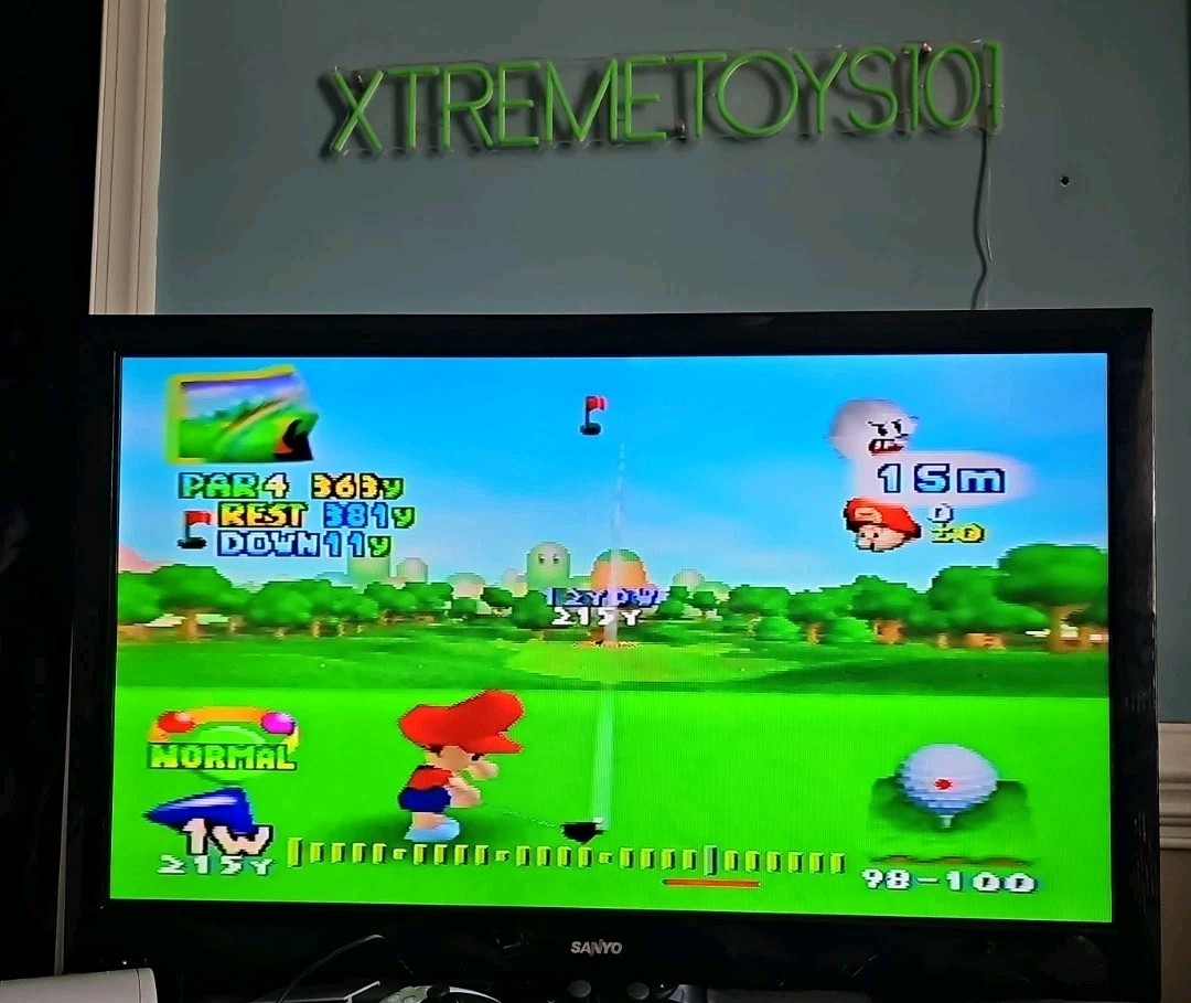 Mario Golf N64 Nintendo 64 Authentic! Great Condition! Tested! Rare!