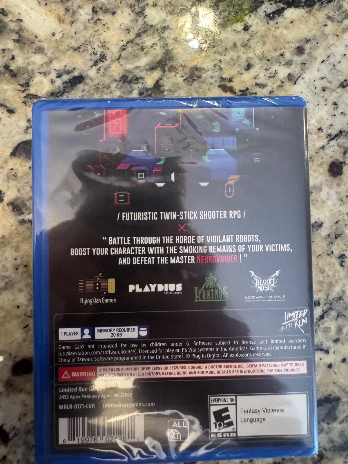 Neurovoider PS Vita Brand New Sealed