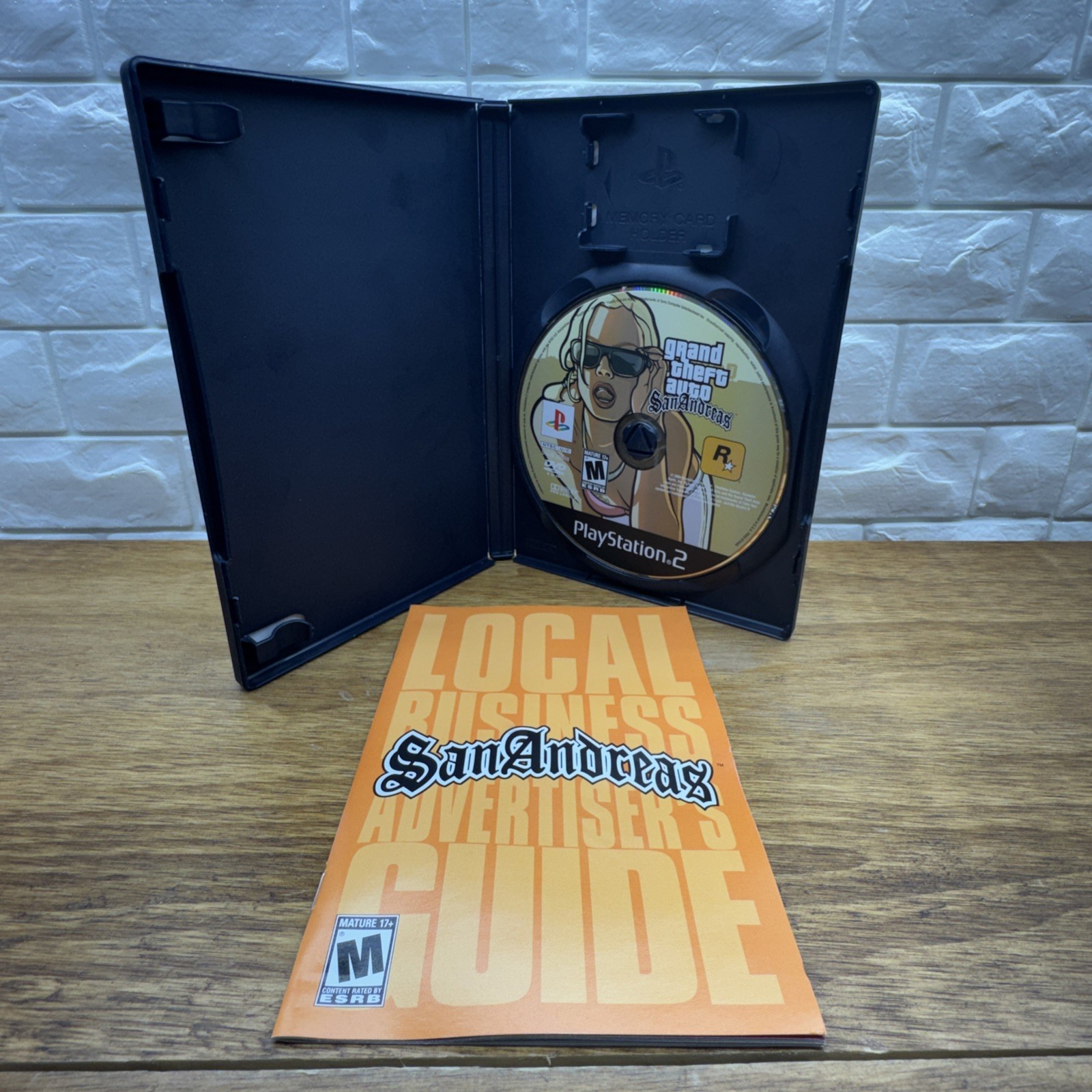 Grand Theft Auto: 3 & San Andreas Bundle (PlayStation 2, 2004) Tested Working