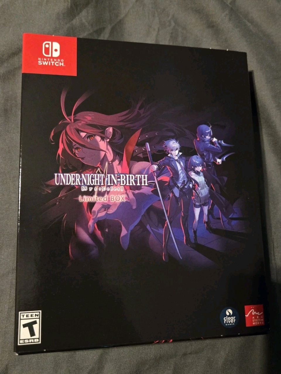 Under Night In-Birth 2 II Sys: Celes Limited Edition Switch – Clear River Games