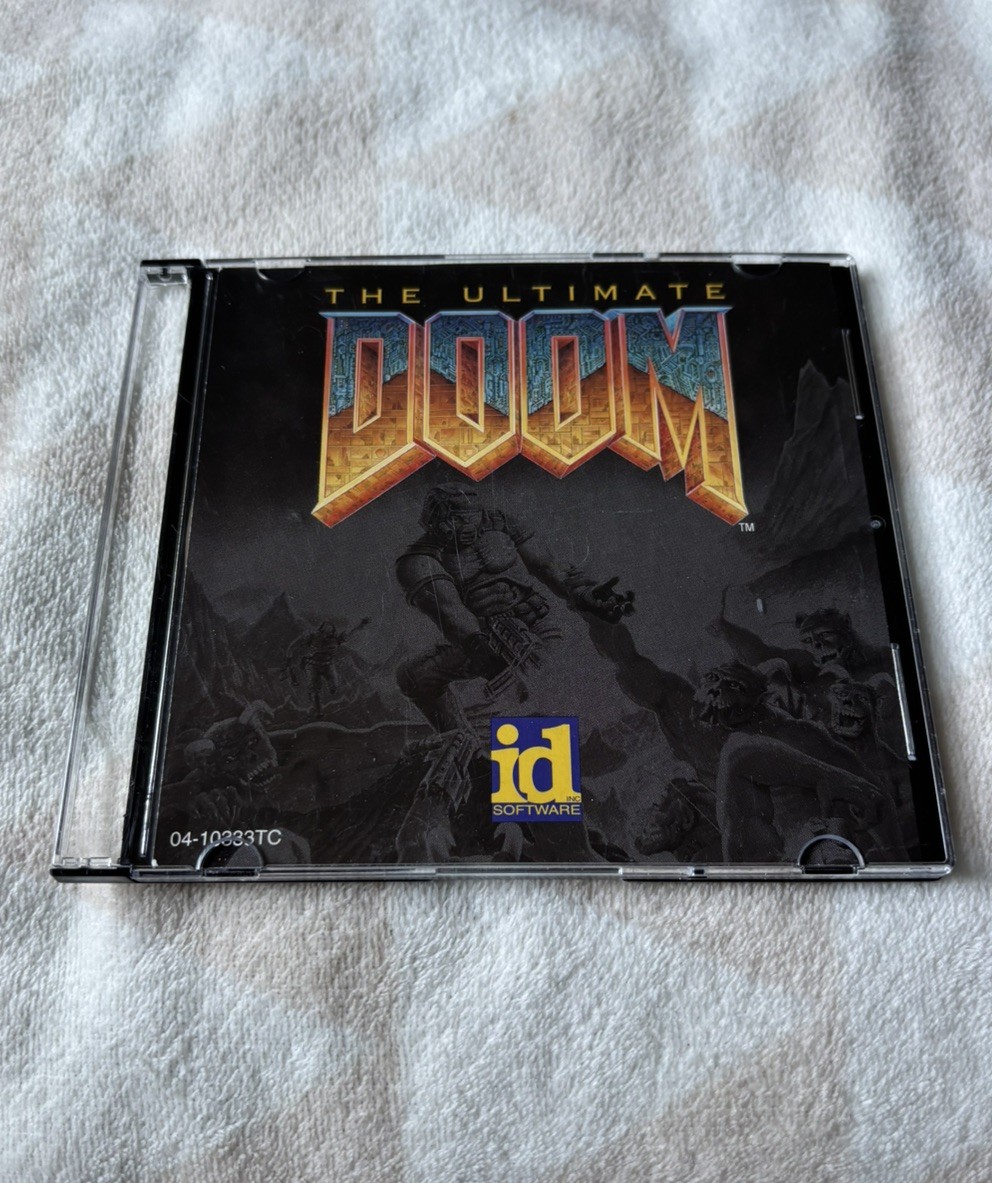 The Ultimate Doom PC Game 1995 Id Software Gt Interactive Video Vintage