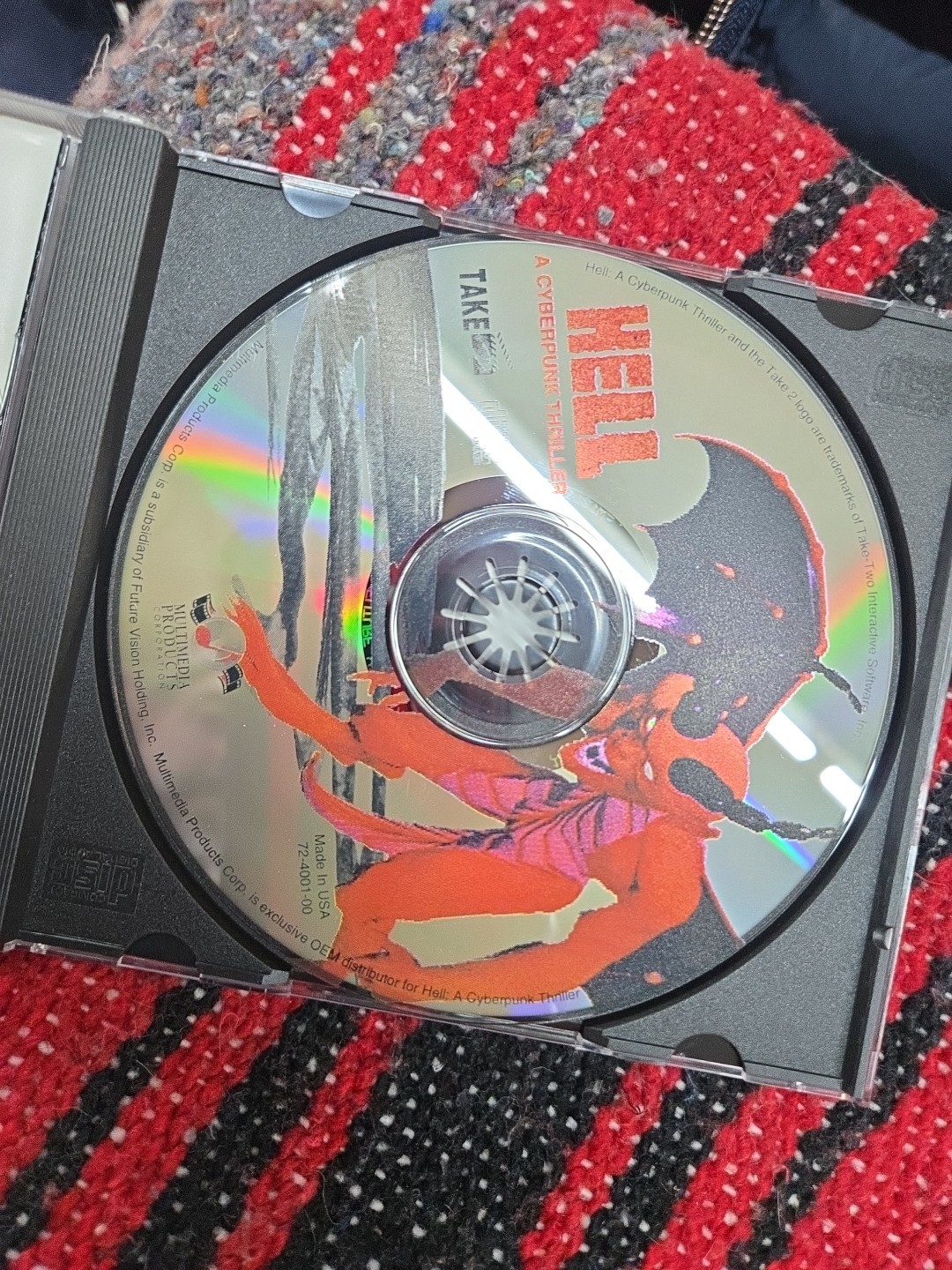 Hell: A Cyberpunk Thriller CD ROM (Take 2 Interactive, 1994) Vintage