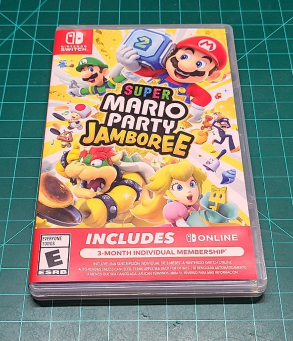 Super Mario Party Jamboree with 3 Months Nintendo Switch Online Complete in Box