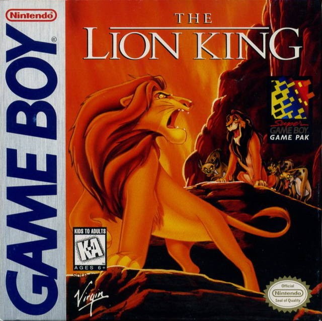 Disney’s Lion King Nintendo Game Boy