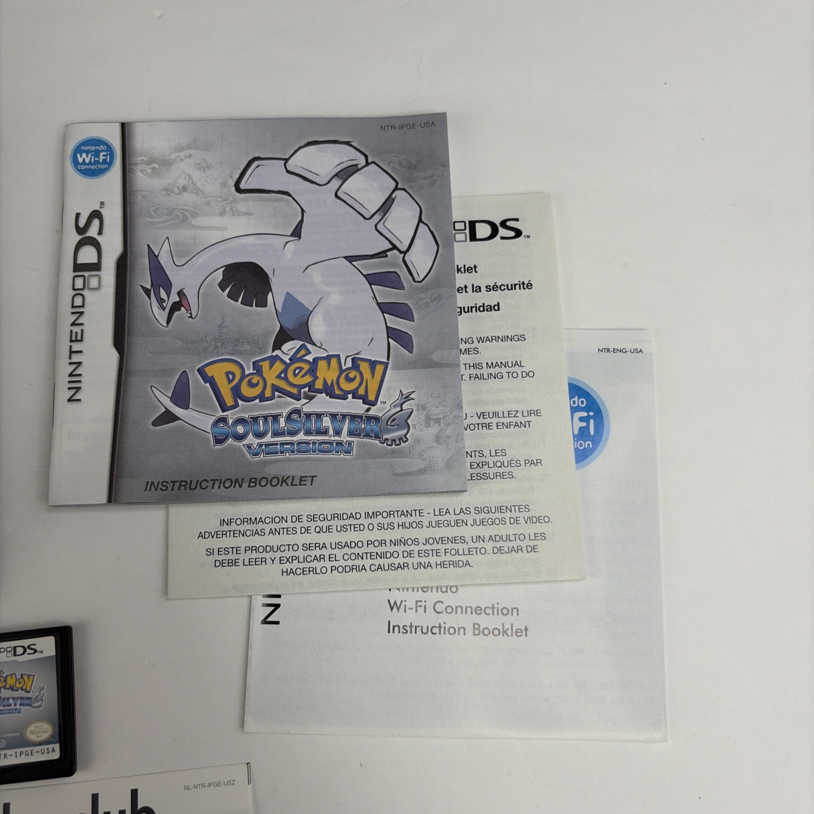 Pokemon: SoulSilver Version Authentic for Nintendo DS – Complete In Box CIB